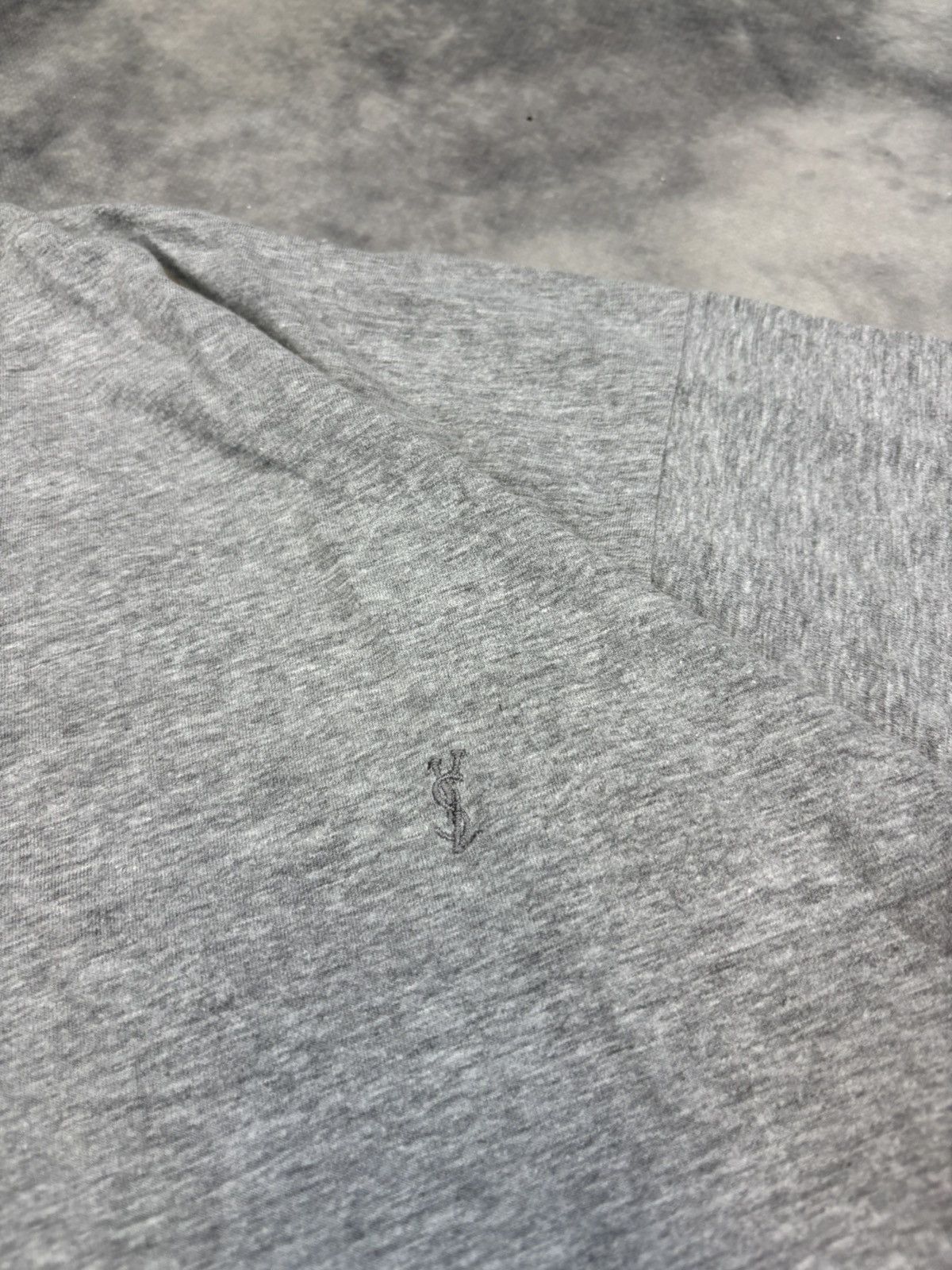 Designer × Japanese Brand × Yves Saint Laurent Vintage Yves Saint Laurent YSL t shirt basic small logo 90s Size US XXL / EU 58 / 5 - 2 Thumbnail