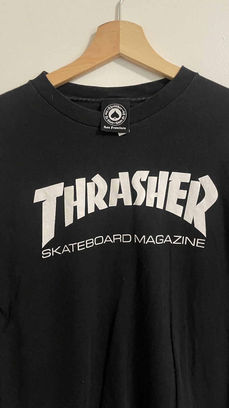 Thrasher Thrasher Magazine Classic Black Long Sleeve Tee Size US XS / EU 42 / 0 - 2 Thumbnail