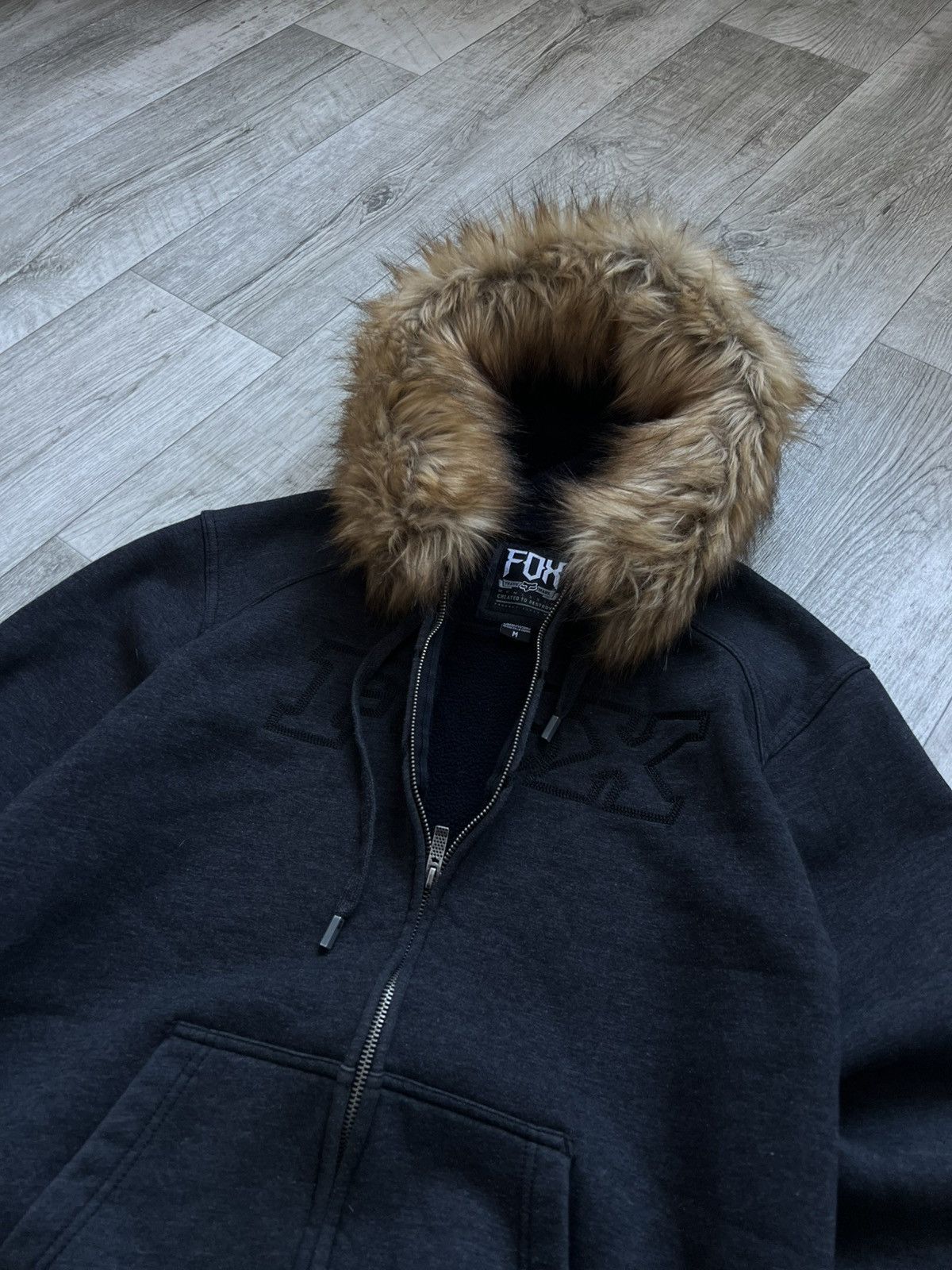 Hysteric Glamour Fox Racing Faux Fur Y2k Zip Hysteric Glamour LGB If Six Was Size US M / EU 48-50 / 2 - 9 Thumbnail