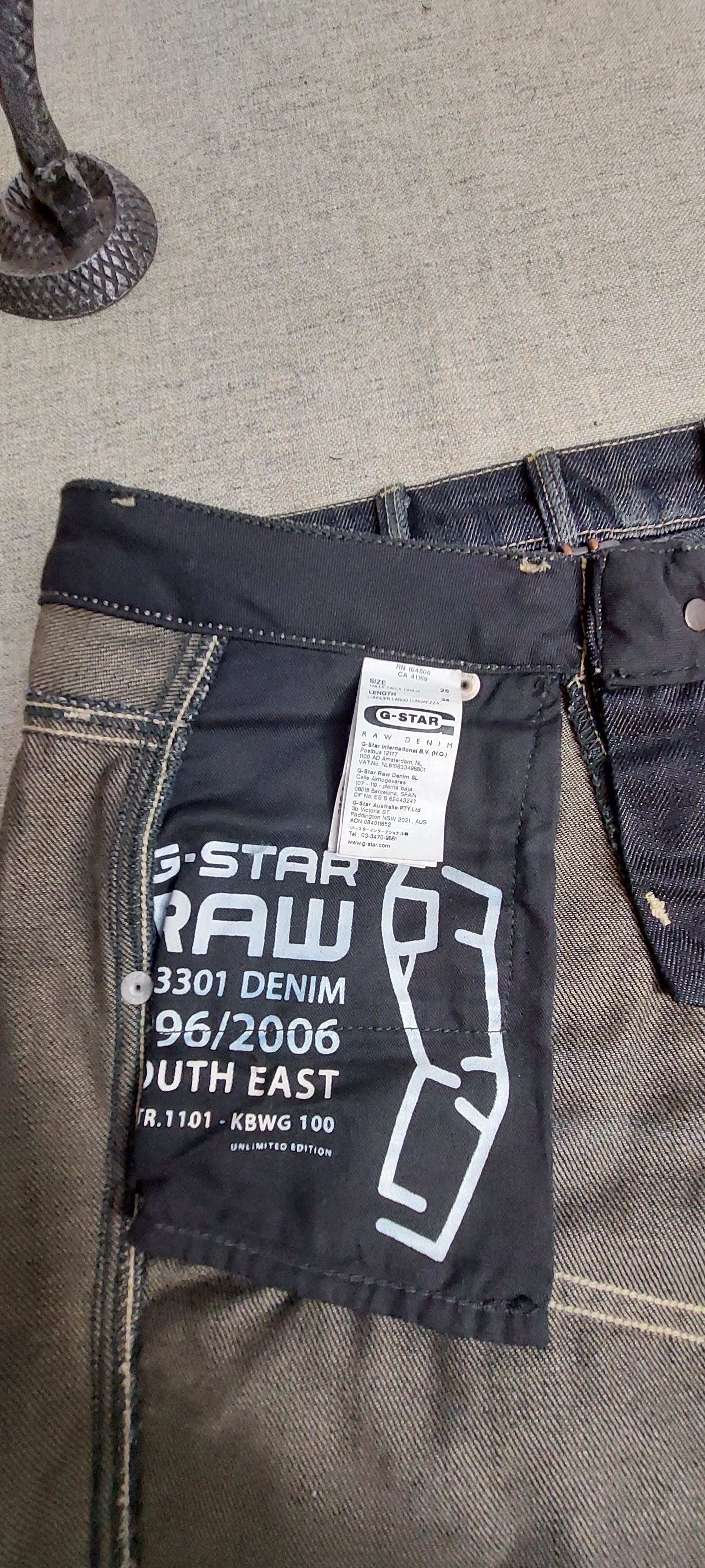 G-Star G-Star Reworked Camo Panel Skirt – Upcycled Art Denim Size 25" / US 0 / IT 36 - 20 Thumbnail