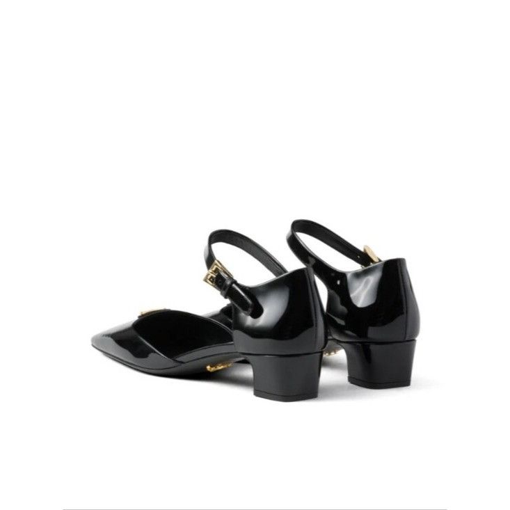 Prada Prada Vernice 35mm Patent-Leather Pumps NIB Size US 9.5 / IT 39.5 - 2 Thumbnail
