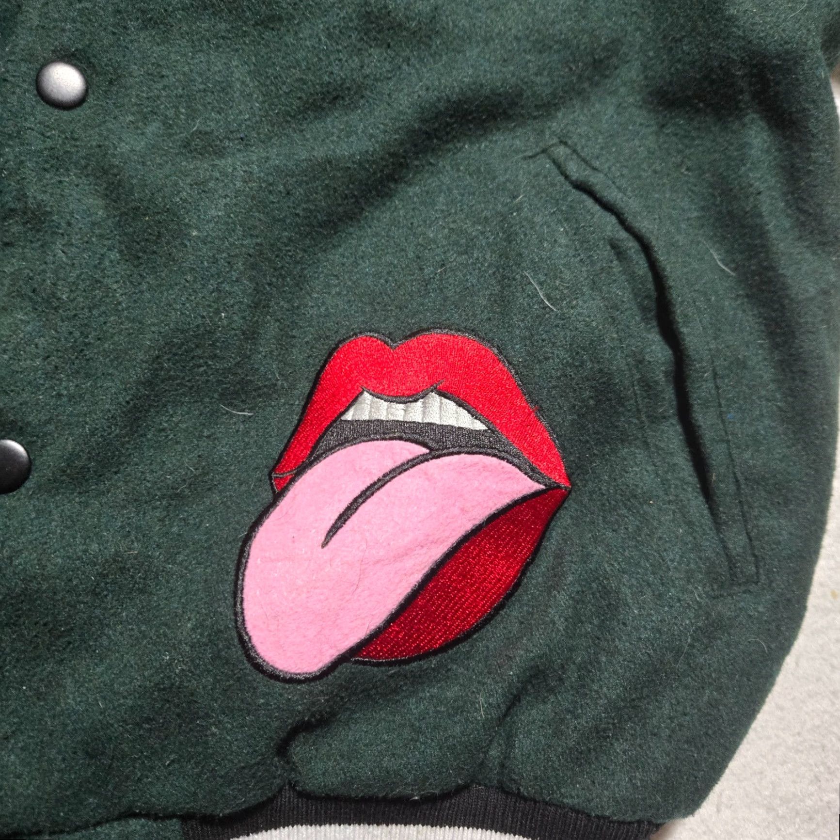 Pacsun VINTAGE PacSun Varsity Jacket Self Love & Care Embroidered Patches Streetwear Men's L Size US L / EU 52-54 / 3 - 7 Thumbnail