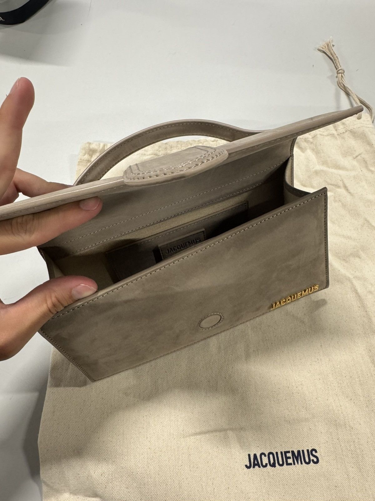 Jacquemus Jacquemus Le Grand Bambino Shoulder Bag Size ONE SIZE - 4 Thumbnail