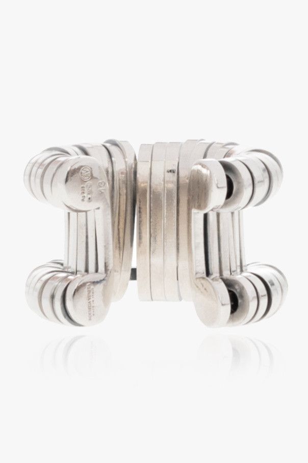 Bottega Veneta o1n1vont1124 Size: 19 / Ring in Silver Size ONE SIZE - 4 Thumbnail