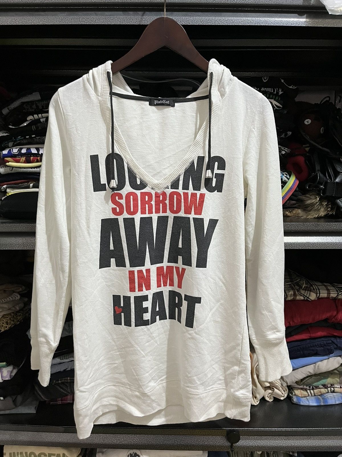 If Six Was Nine × Japanese Brand × Le Grande Bleu (L.G.B.) Pink cat poem hoodie Size S / US 4 / IT 40 - 1 Thumbnail