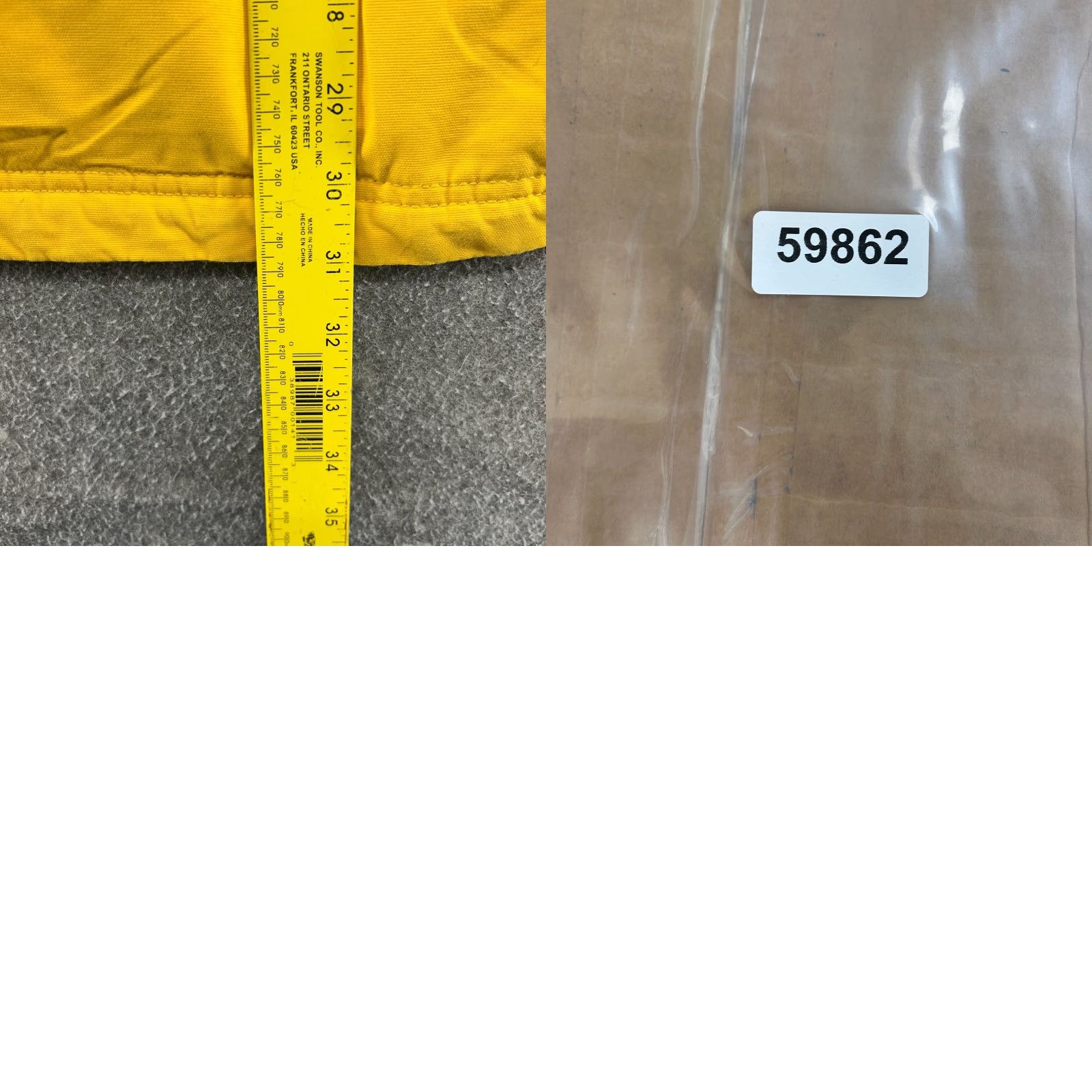 Abercrombie & Fitch VINTAGE Abercrombie Jacket Mens XL Yellow Parka Full Zip Fleece Lined Snow 90s Size US XL / EU 56 / 4 - 11 Thumbnail