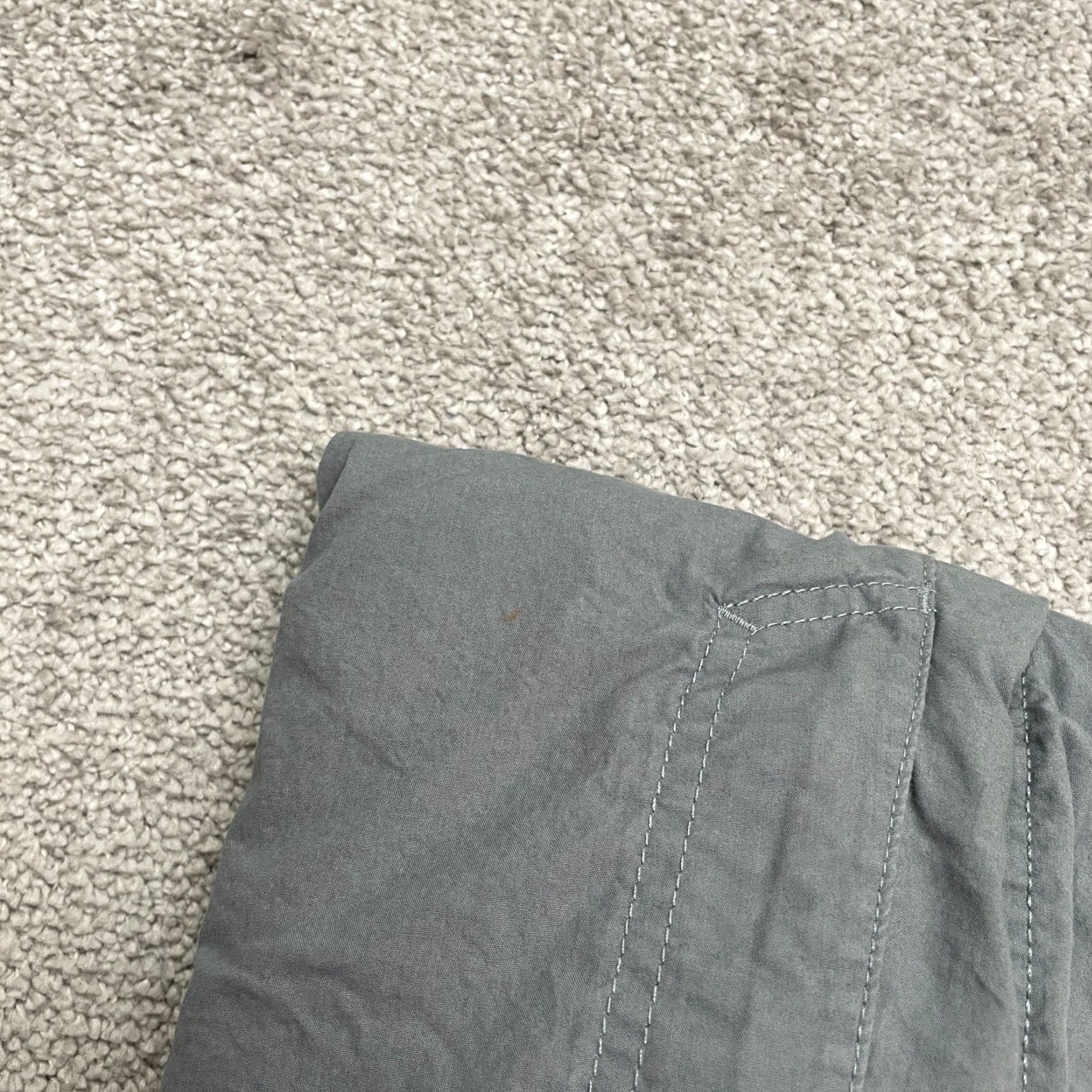 Vintage Columbia Chino Shorts Mens 38x8 Gray Pockets 100% Cotton Casual Outdoor Fishing Size US 38 / EU 54 - 6 Thumbnail