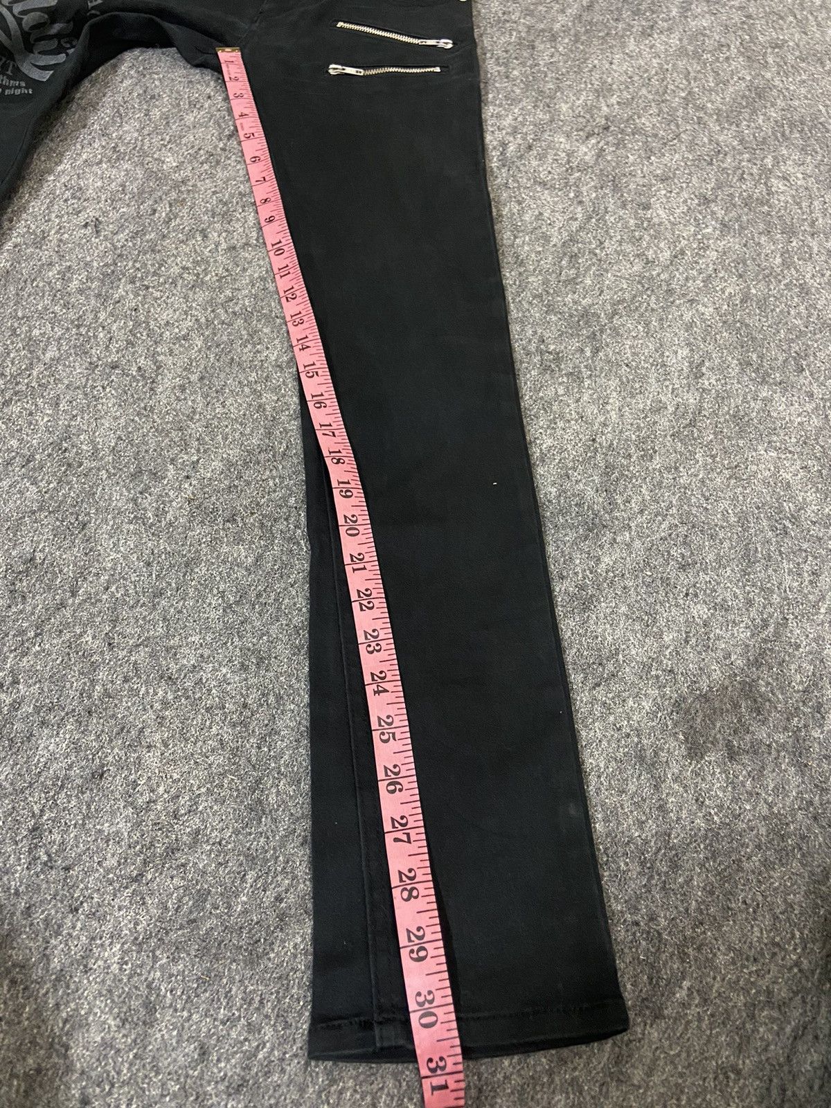 Hysteric Glamour Black bands ziddy bondage punk ghotic pants Size US 26 / EU 42 - 15 Thumbnail