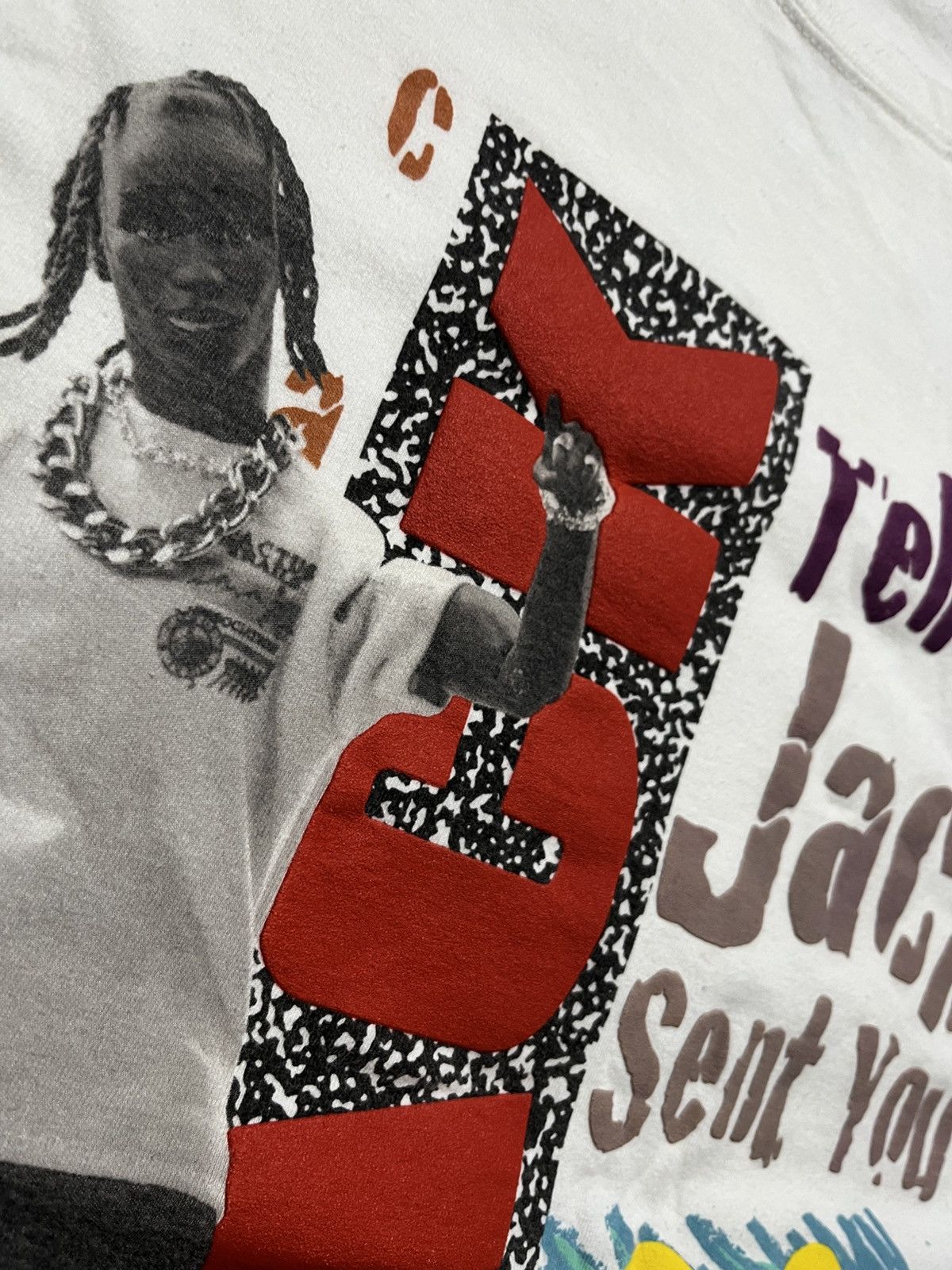 Travis Scott TRAVIS SCOTT CACTUS JACK X MCDONALDS JACK SMILE T-SHIRT Size US XXL / EU 58 / 5 - 4 Thumbnail