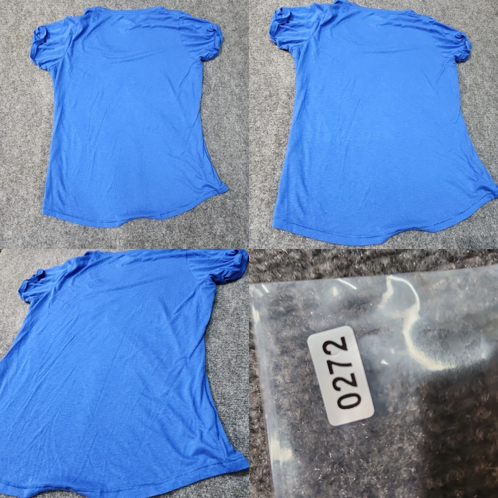 Nike Nike Shirt Women XL Blue w/ Pink Ombre Fade Logo Loose Fit Round Neck Regular Short Sleeve T-Shirt Nike Brand Size XL / US 12-14 / IT 48-50 - 9 Thumbnail