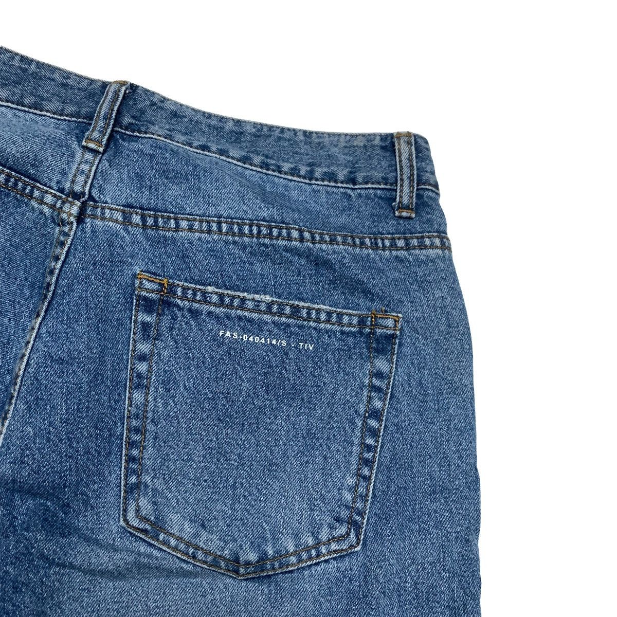 Other Fatalism Denim Jeans Standard Fit Blue Made in Korea Size 46 Size US 33 - 6 Thumbnail