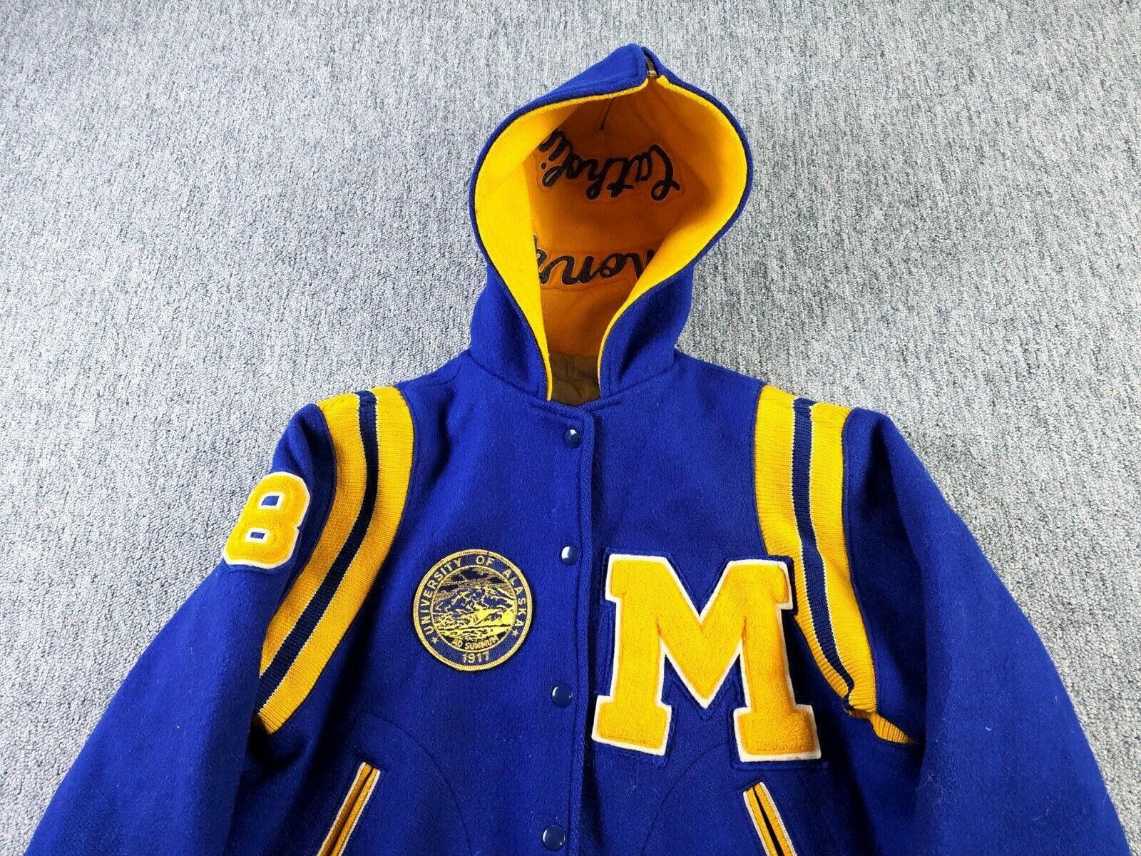 Other 1950s Lasley Knitting Co. Alaska Varsity Jacket Zip Hood L Size L / US 10 / IT 46 - 4 Thumbnail