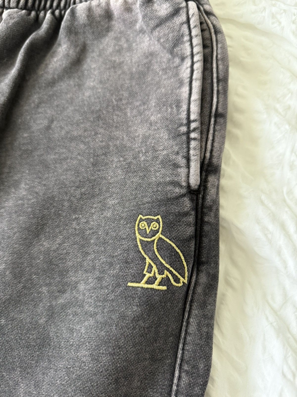 October's Very Own Cuffed OVO Sweatpants, Faded Black Size US 32 / EU 48 - 3 Thumbnail