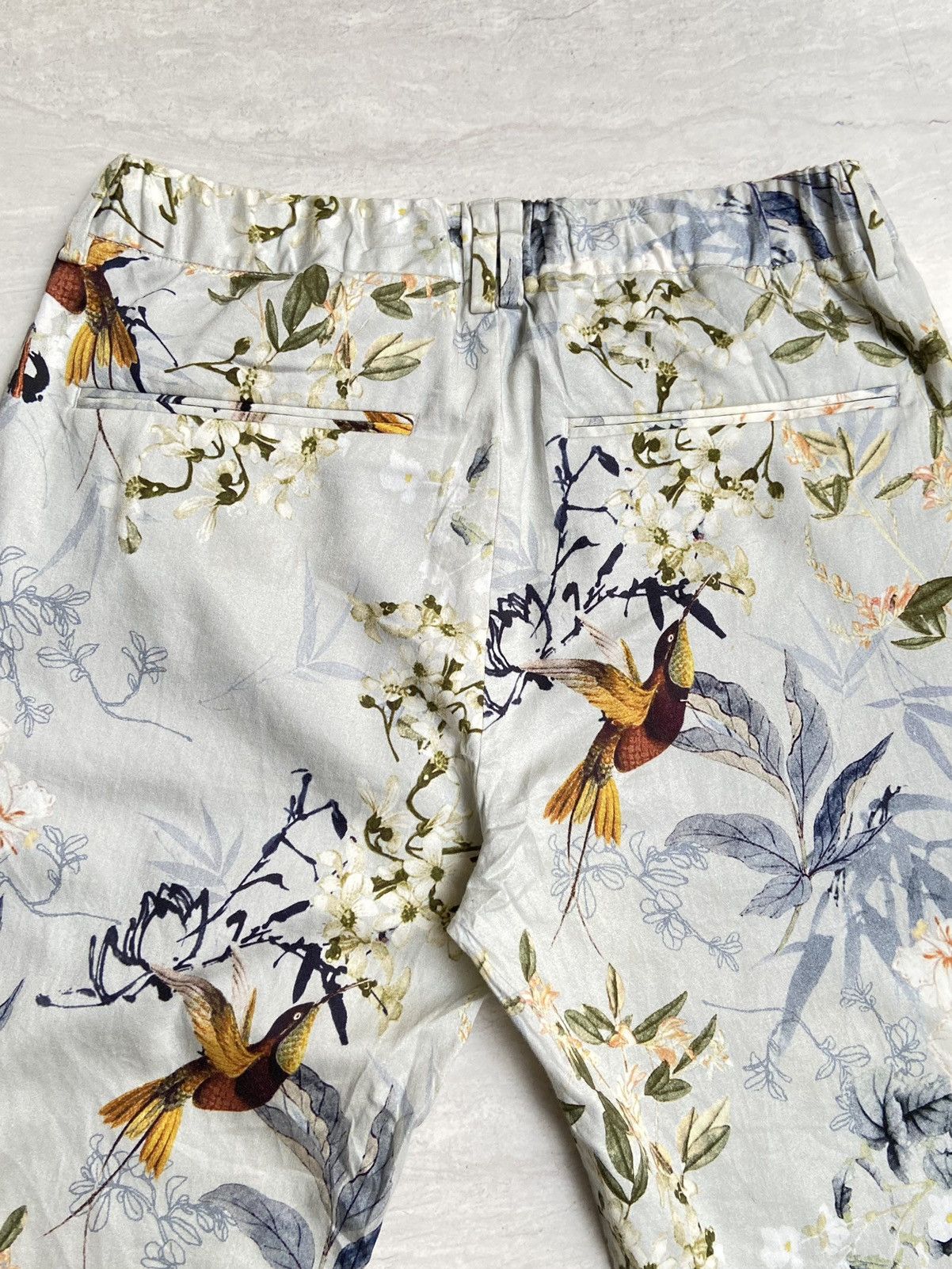 Zara ZARA MAN Flower Patterned Pants Size US 26 / EU 42 - 6 Thumbnail