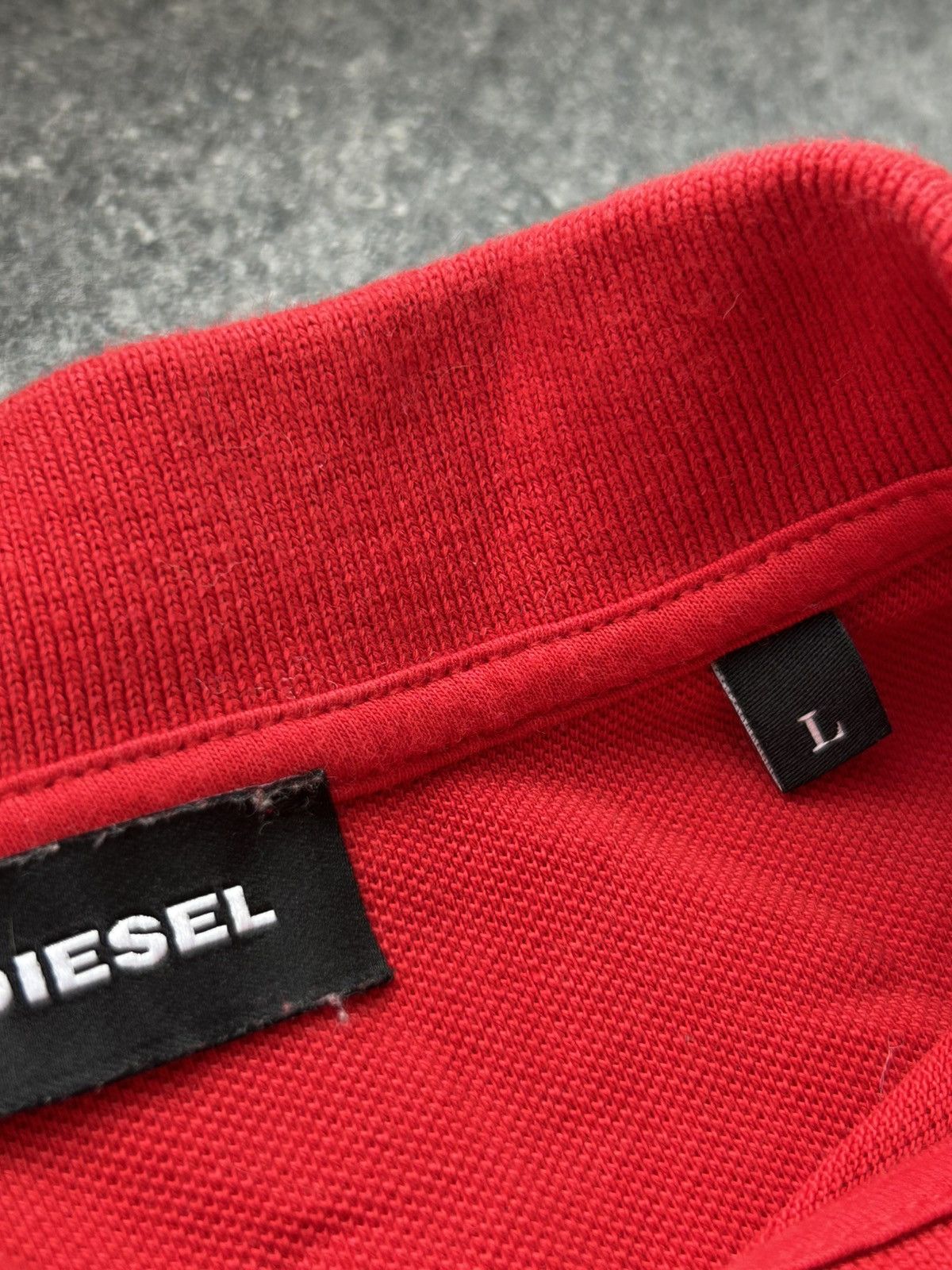 Diesel Vintage shirt polo tee diesel large Size US L / EU 52-54 / 3 - 11 Thumbnail