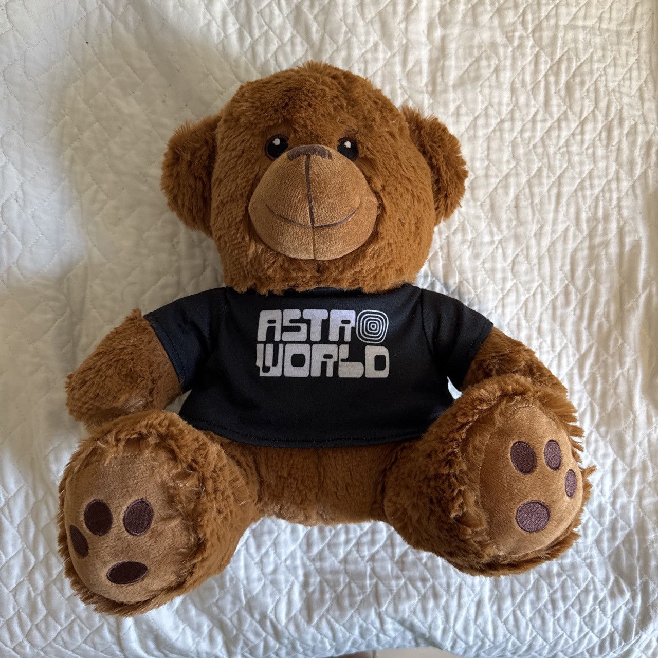 Travis Scott Astroworld Teddy bear Size ONE SIZE - 3 Thumbnail