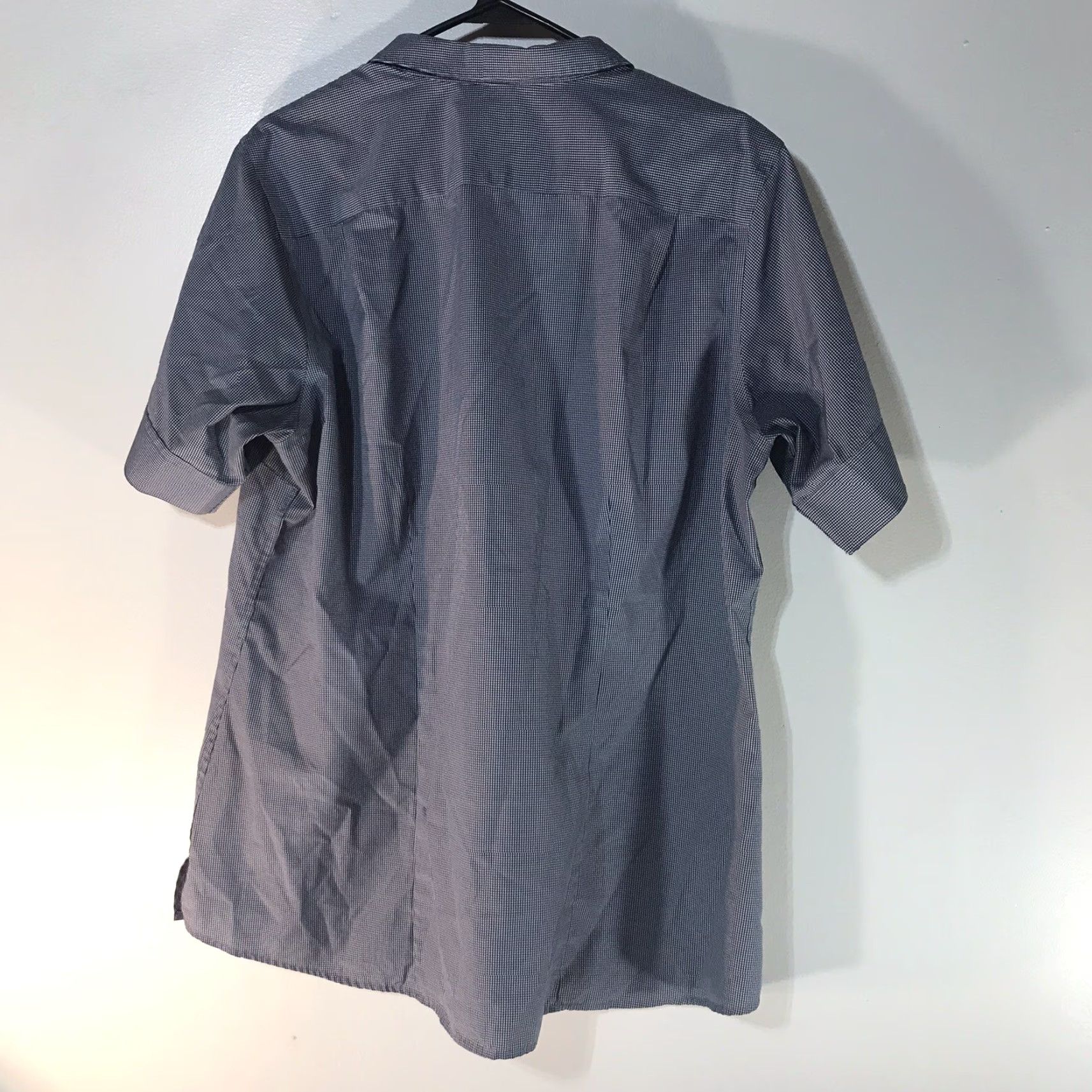 Vintage Oobe Plaid Button-Up Shirt Womens Size XL Blue/White Casual Workwear Size XL / US 12-14 / IT 48-50 - 2 Thumbnail