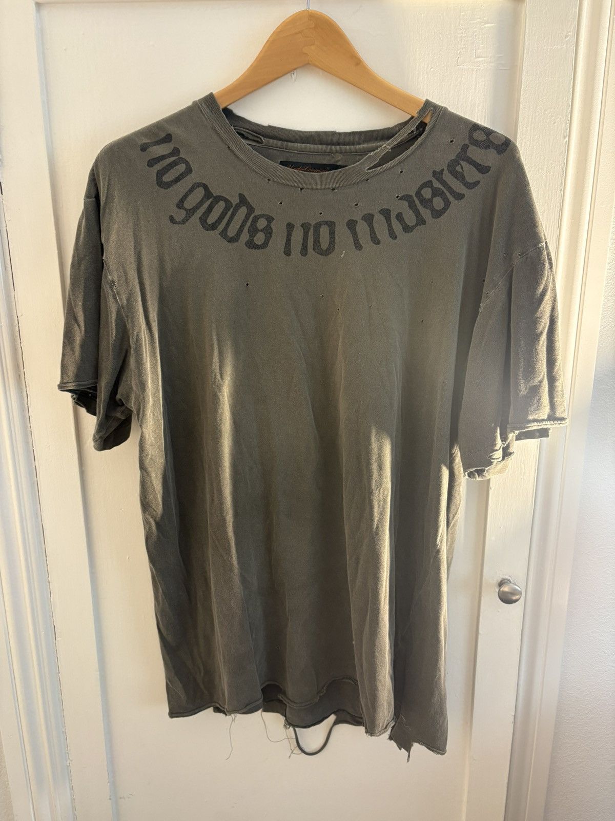 Undercover No Gods No Masters tee