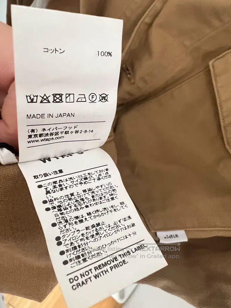 Wtaps Wtaps Cafe collar shirt Size US M / EU 48-50 / 2 - 6 Thumbnail