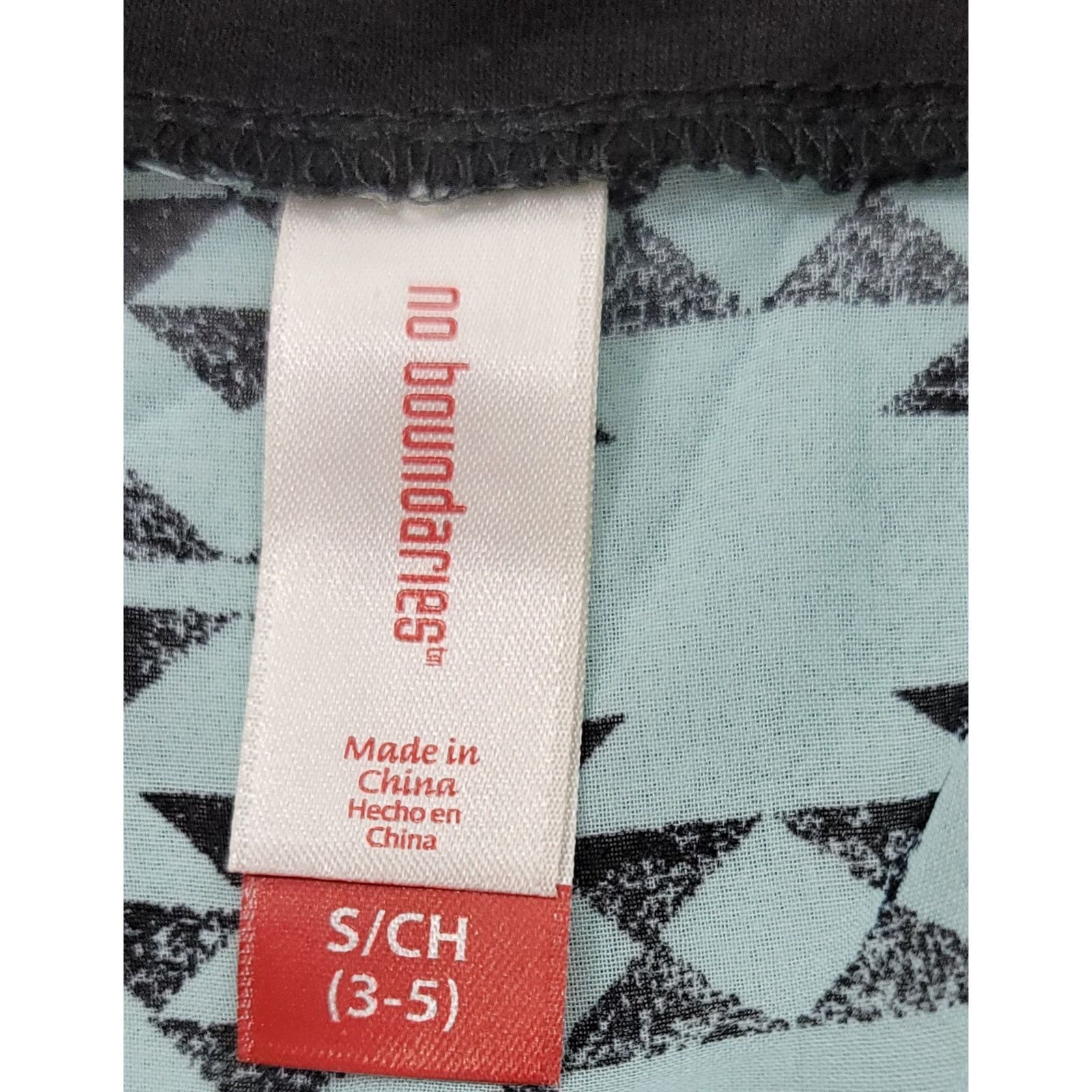 Other No Boundaries Teal Black Sheer Top Small NWT Raglan Sleeves Size S / US 4 / IT 40 - 4 Thumbnail
