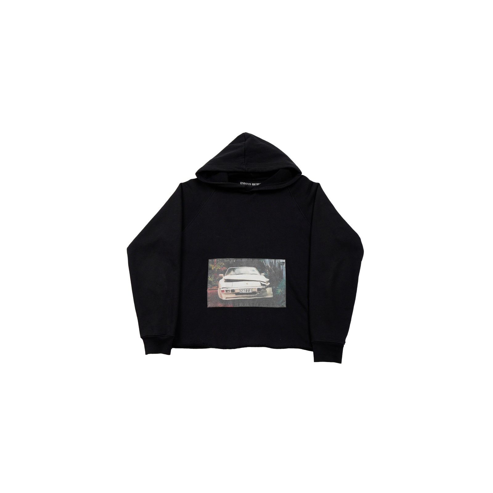 Enfants Riches Deprimes Crashed Porsche Raw-Hem Hoodie Size US M / EU 48-50 / 2 - 1 Thumbnail