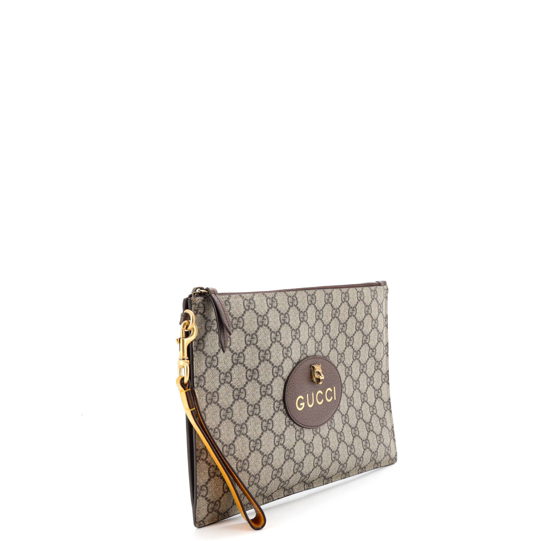 Gucci Neo Vintage Wristlet Pouch GG Coated Canvas Size ONE SIZE - 1 Thumbnail
