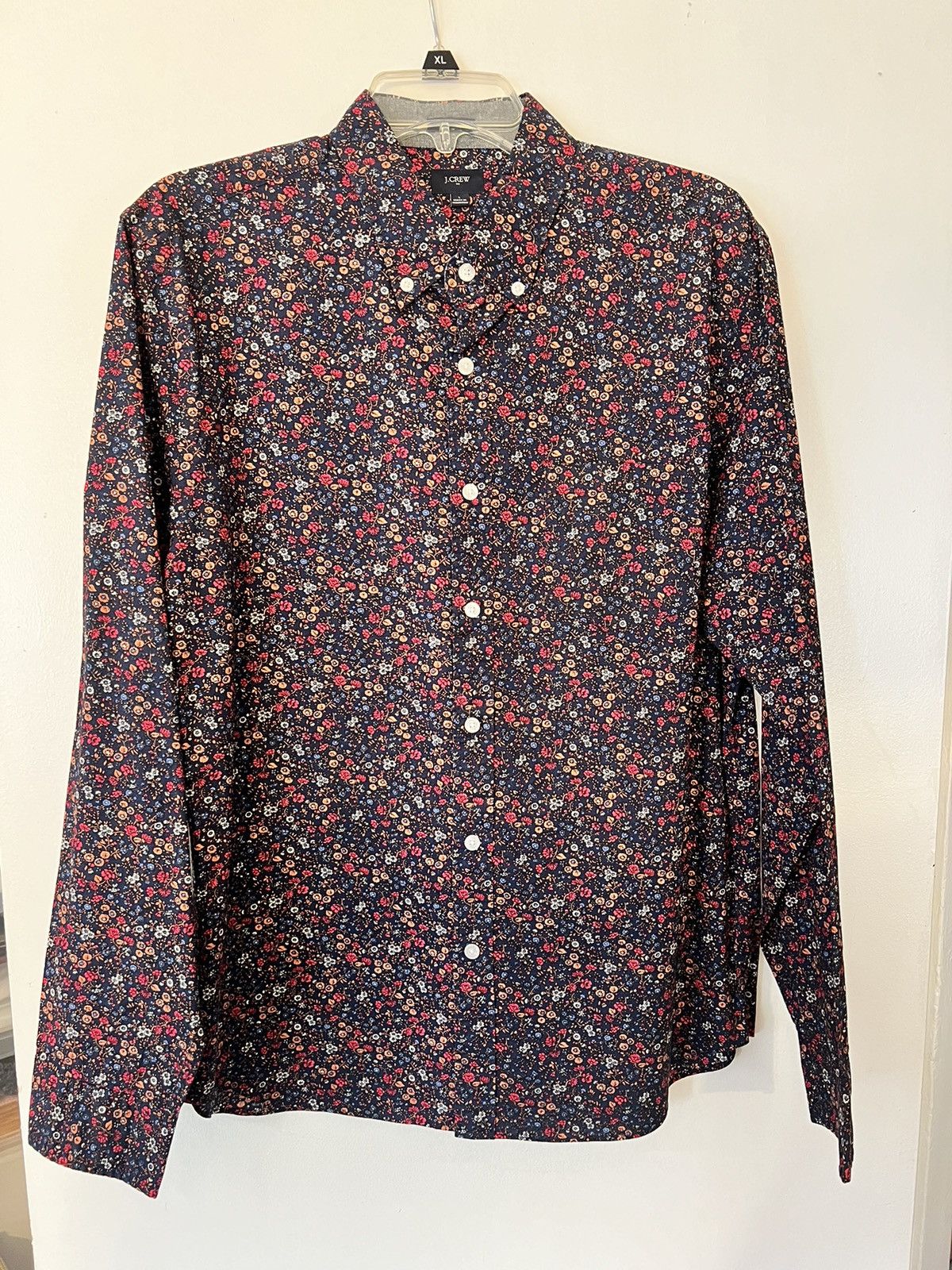 J.Crew floral button up Size US L / EU 52-54 / 3 - 1 Thumbnail