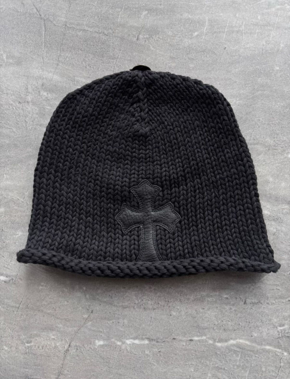Chrome Hearts Chrome Hearts Cross Patch Beanie Size ONE SIZE - 1 Thumbnail