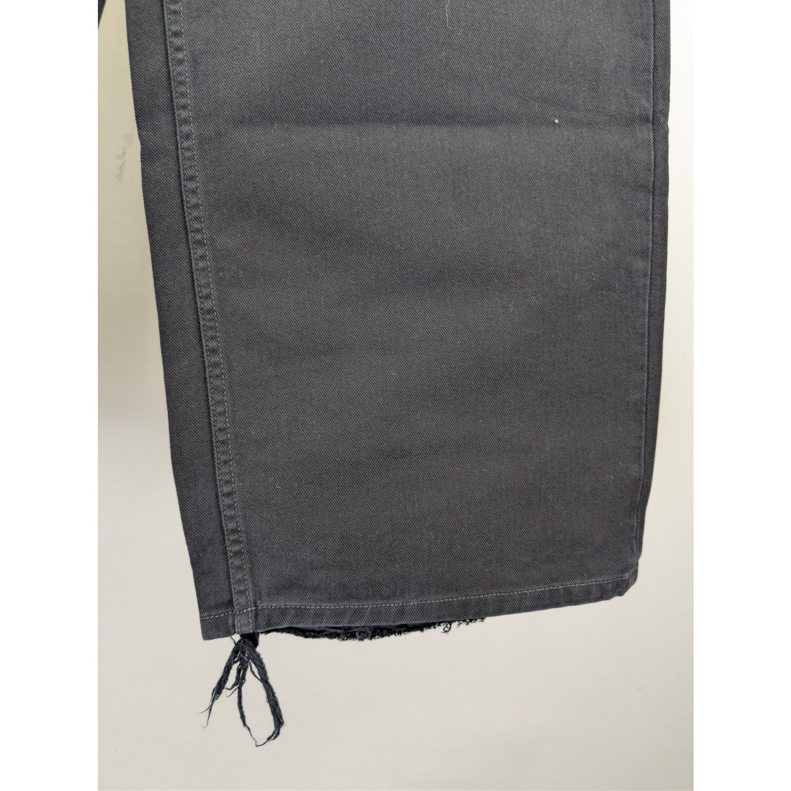 Balenciaga o1rshd1 Soft Black Left Hand Denim Patched Sweatpants Black Size US 32 / EU 48 - 8 Thumbnail