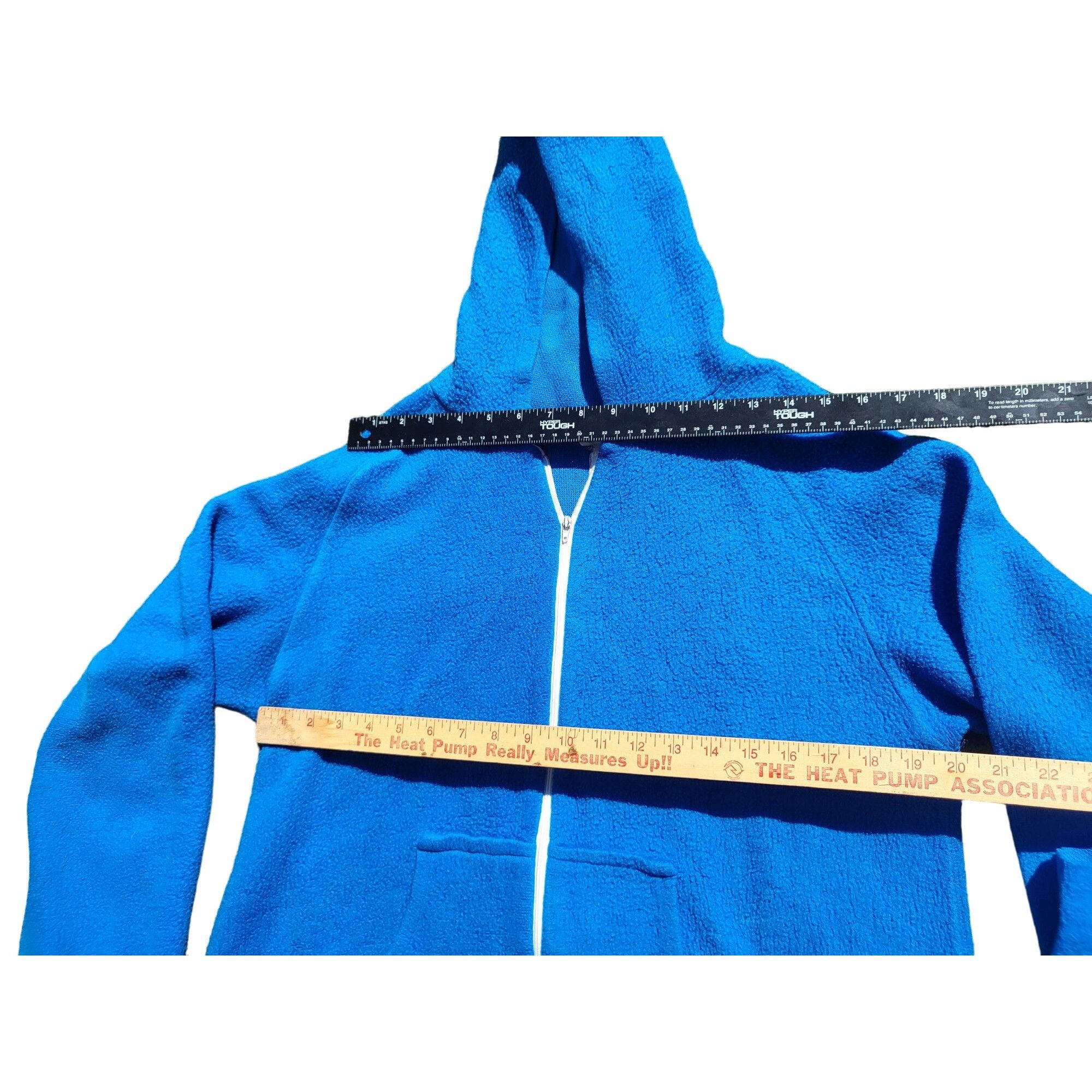 Sears Vintage Sears Roebuck Blue Fleece Robe Women Sz L Sleepwear Size ONE SIZE - 6 Thumbnail