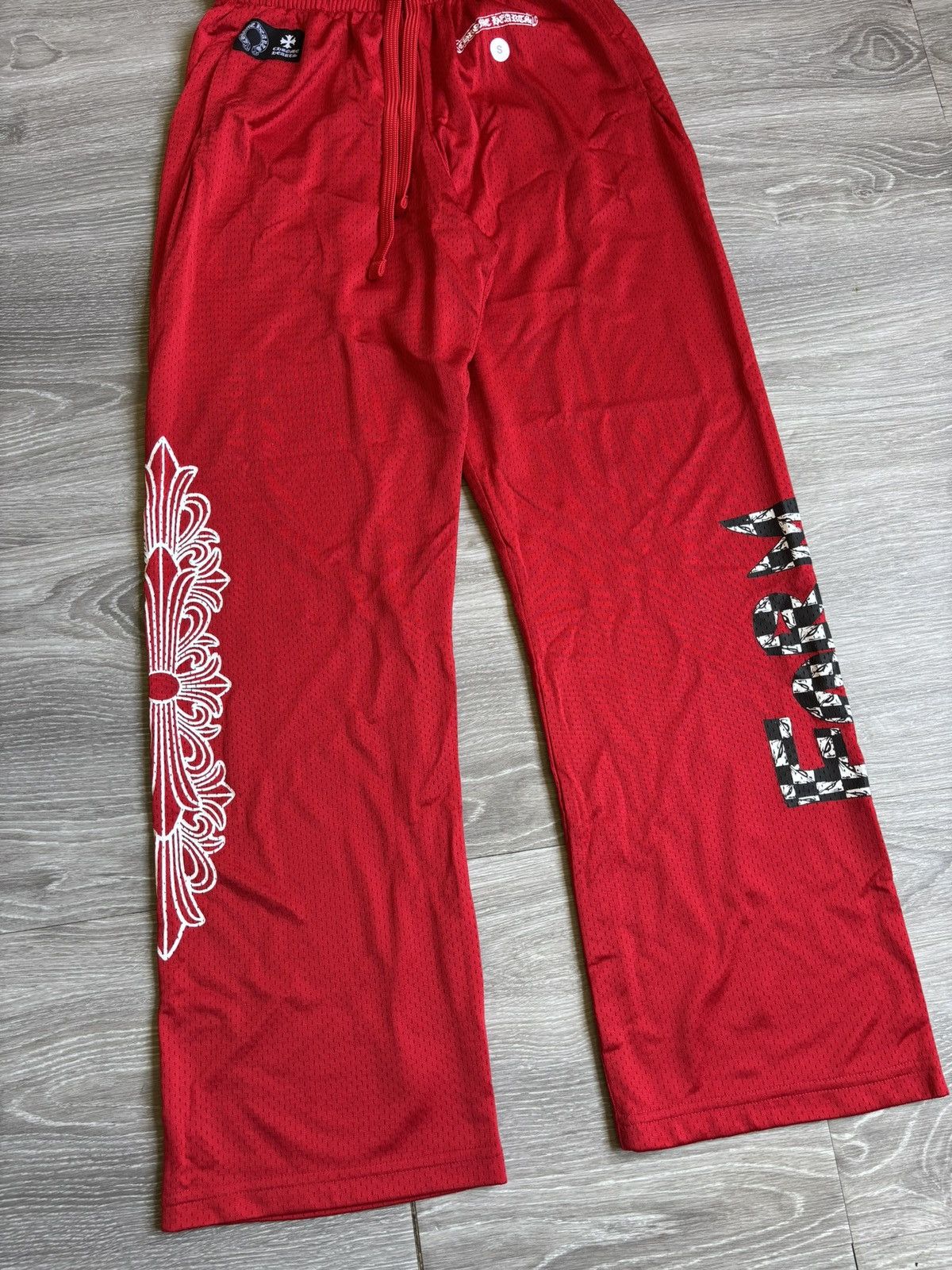 Chrome Hearts Chrome Hearts Red Matty Boy Form Mesh Pant Size US 30 / EU 46 - 3 Thumbnail