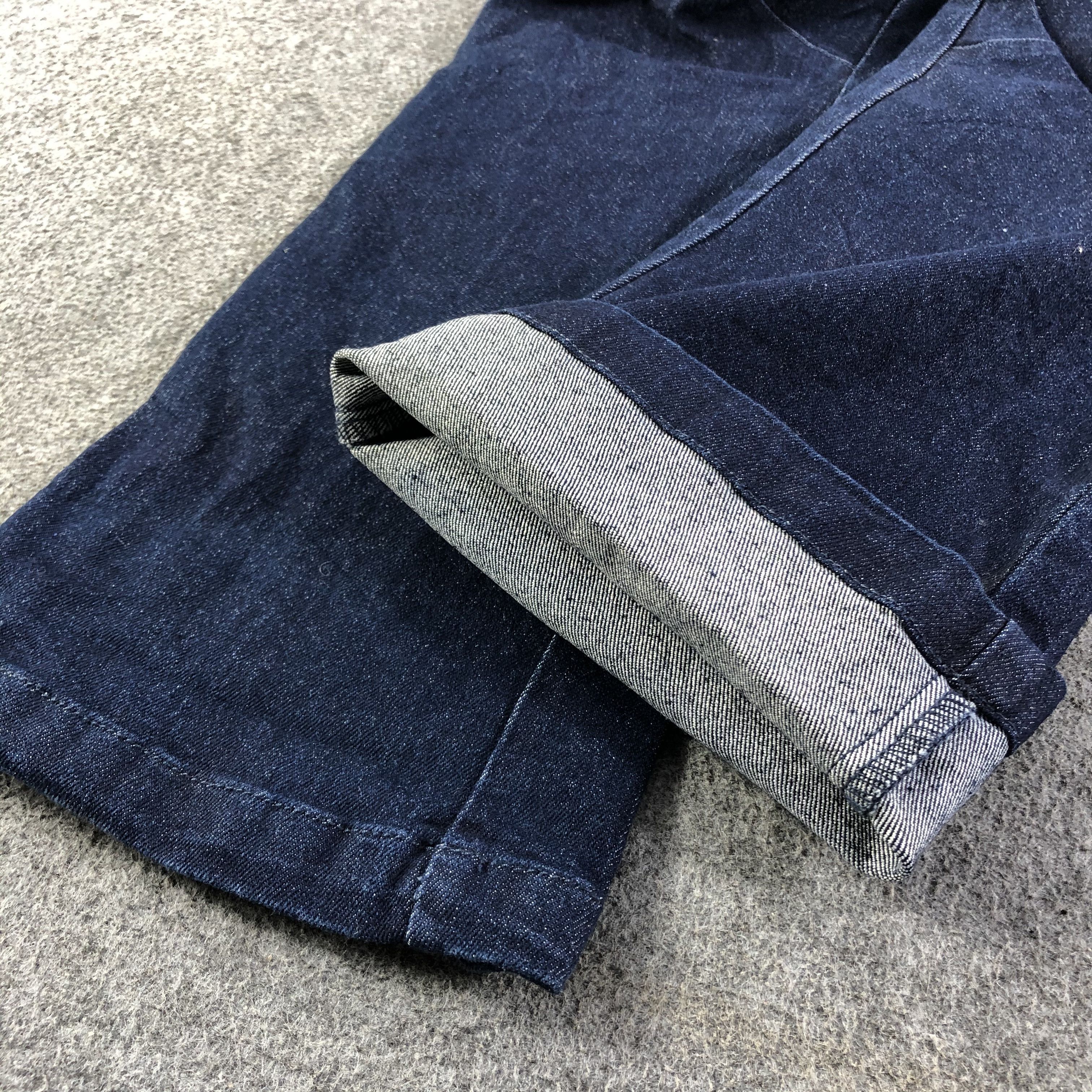 Japanese Brand × Vintage Japanese Brand Fine Assist Cargo Jeans-J2699 Size US 33 - 6 Thumbnail