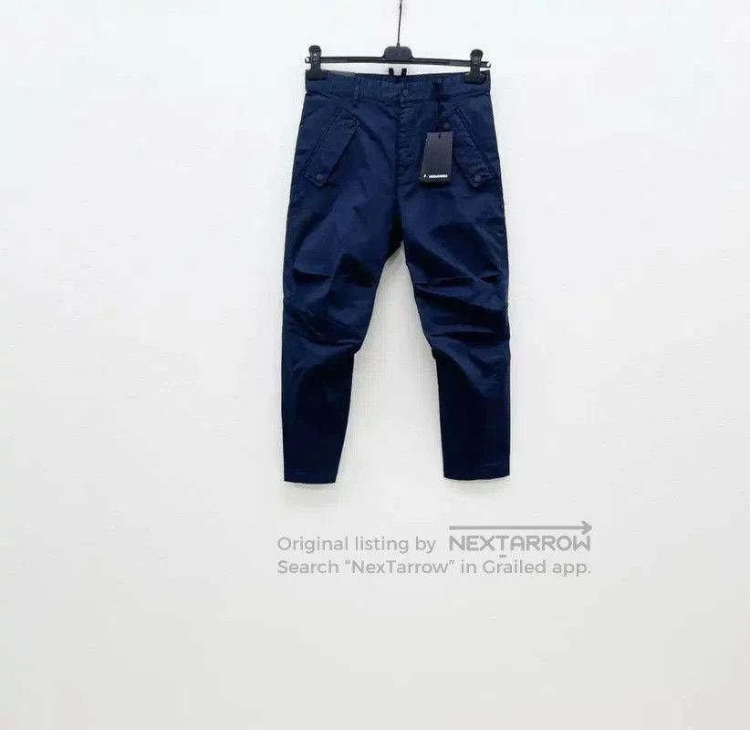 Dsquared2 DSQUARED2 Navy Casual Pants for Men . Size US 34 / EU 50 - 1 Thumbnail