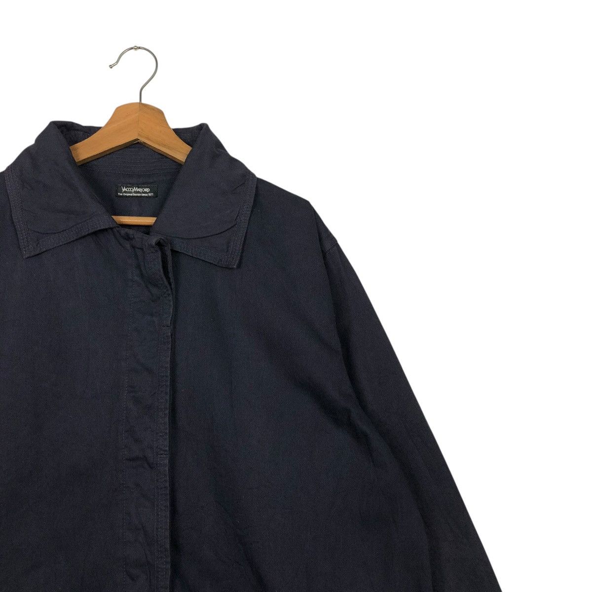Japanese Brand 🔥RICH BLACK VTG LONG JACKET YACCOMARICARD ISSEY MIYAKE Size US L / EU 52-54 / 3 - 7 Thumbnail