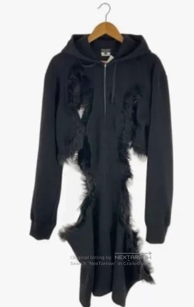 Comme des Garcons Comme Des Garcons Decomposed Feather Patchwork Hoodie-Dres Size S / US 4 / IT 40 - 1 Thumbnail