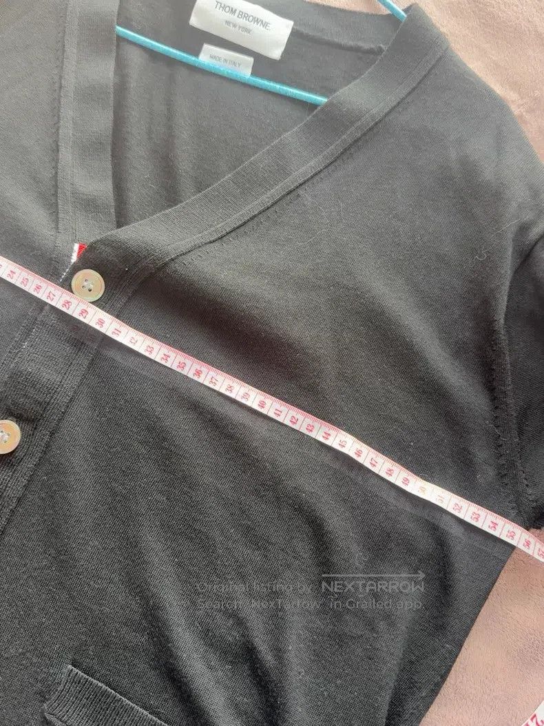 Thom Browne Thom Browne Wool Cardigan, Black Size US L / EU 52-54 / 3 - 5 Thumbnail