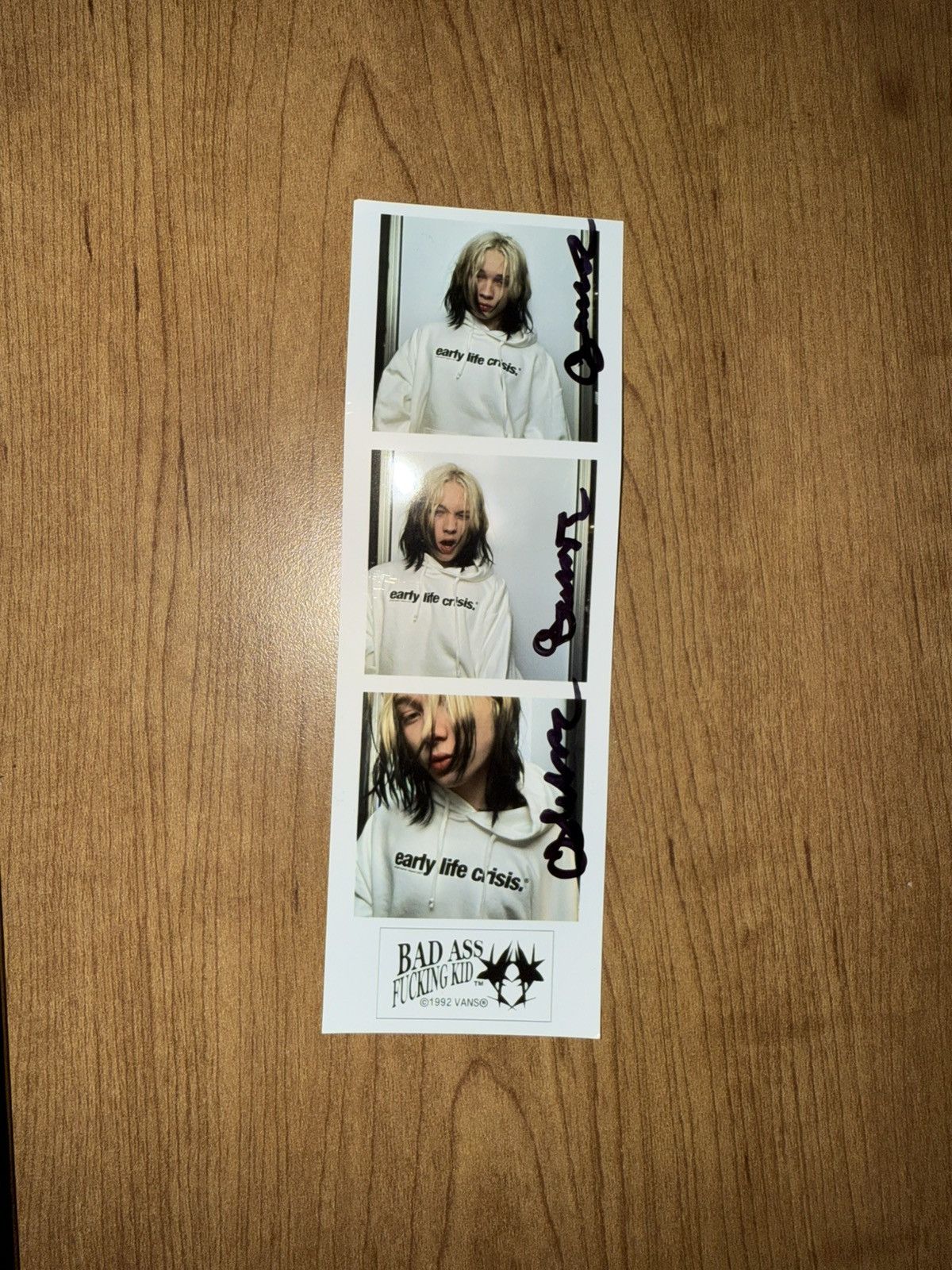 Other NETTSPEND signed photo-booth picture Size ONE SIZE - 1 Thumbnail