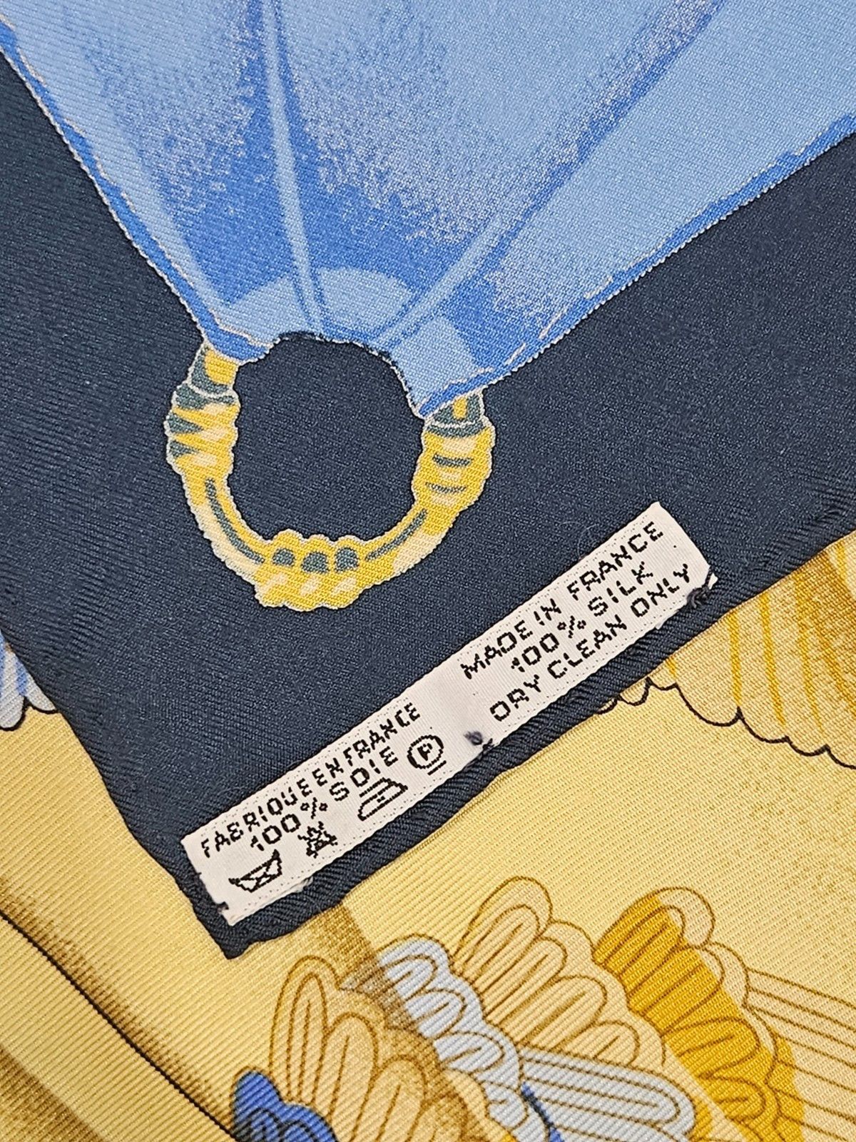Hermes Hermes Soleil de Soie By Cathy Latham Silk Scarf Size ONE SIZE - 8 Thumbnail
