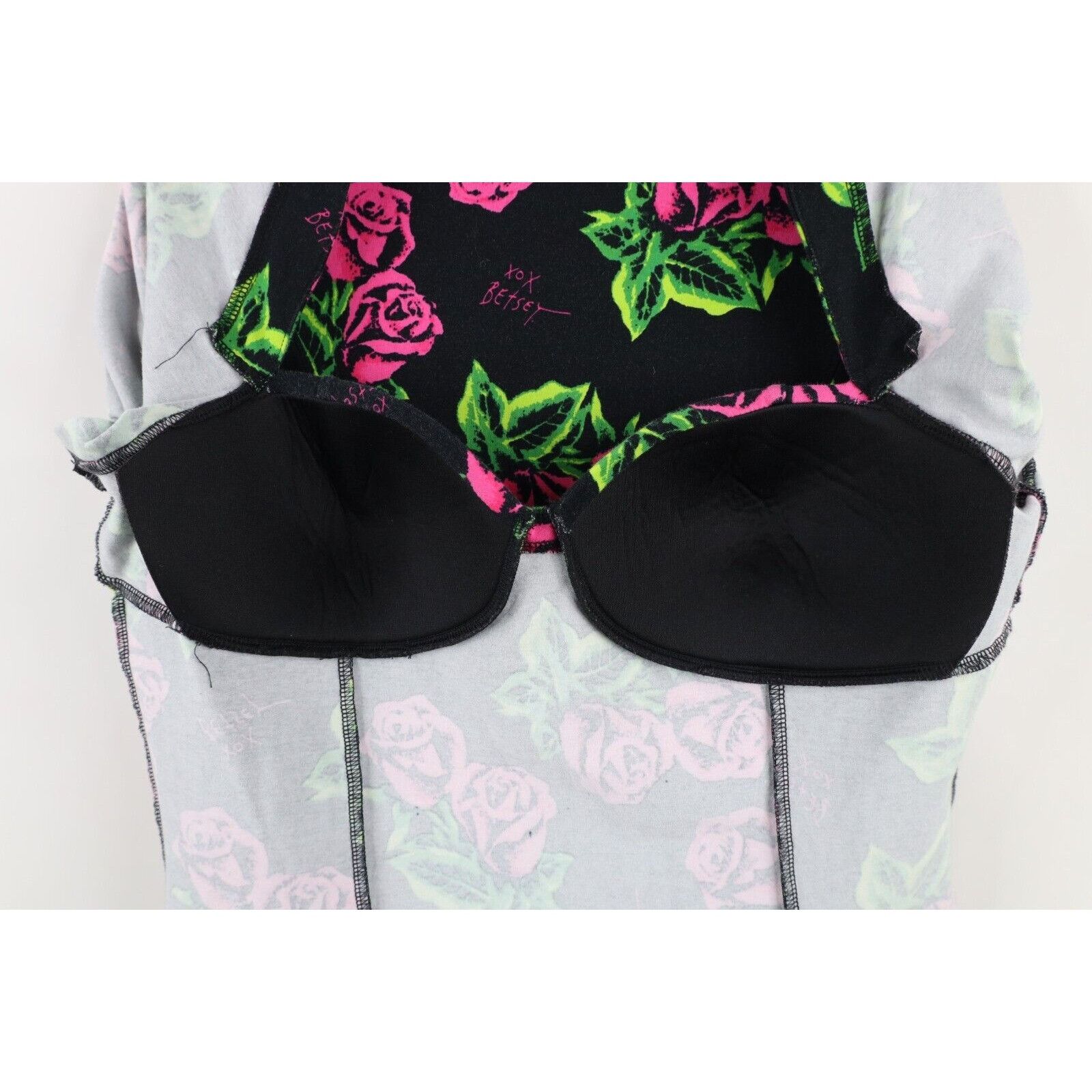 Betsey Johnson Betsey Johnson Faded Rockabilly Flower Rose Dress Size XXL / US 16-18 / IT 52-54 - 9 Thumbnail