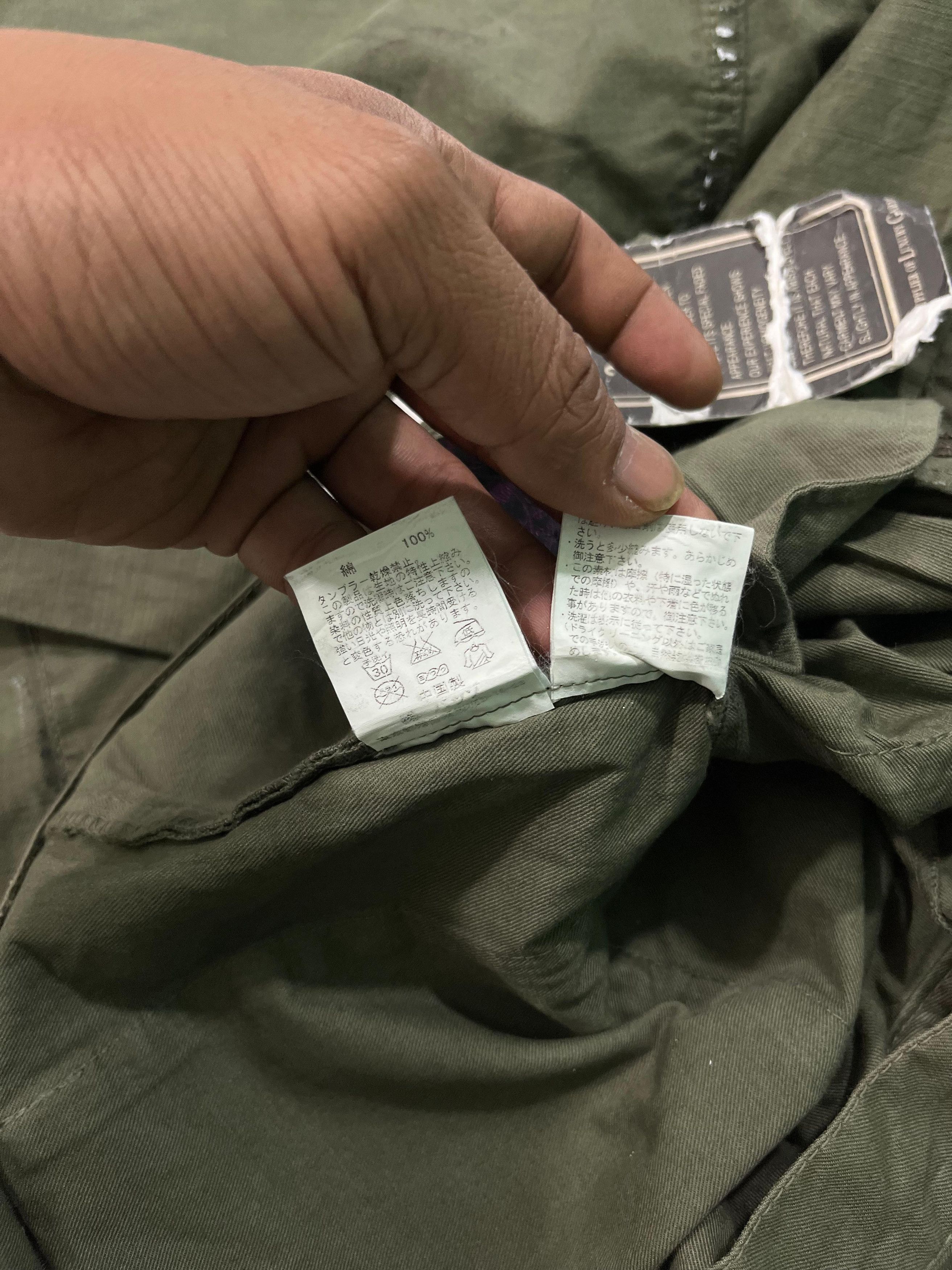 291295=Homme 291295=Homme Double knee Painted Fatigue Pants Size US 31 - 9 Thumbnail