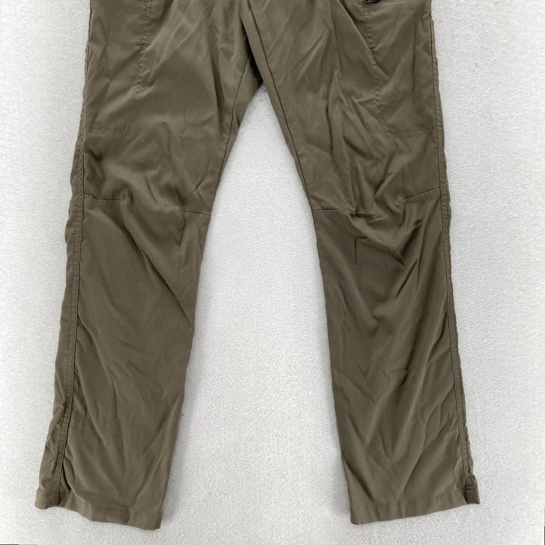Wrangler Wrangler Outdoor Series Hiking Pants Mens 29x30 Brown Stretch Nylon Cargo Travel Size US 29 - 3 Thumbnail