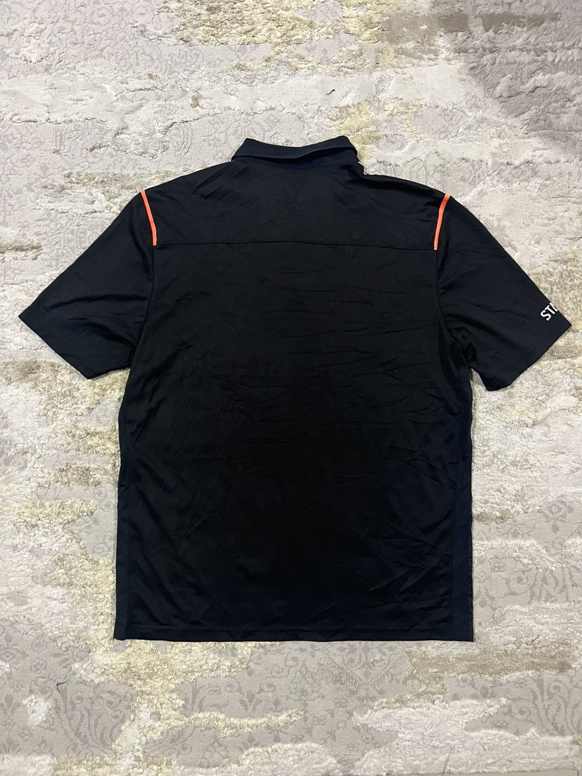 Oakley Y2K Oakley Centre Logo Eclipse Regular Fit Golf Polo Shirt Size US L / EU 52-54 / 3 - 4 Thumbnail