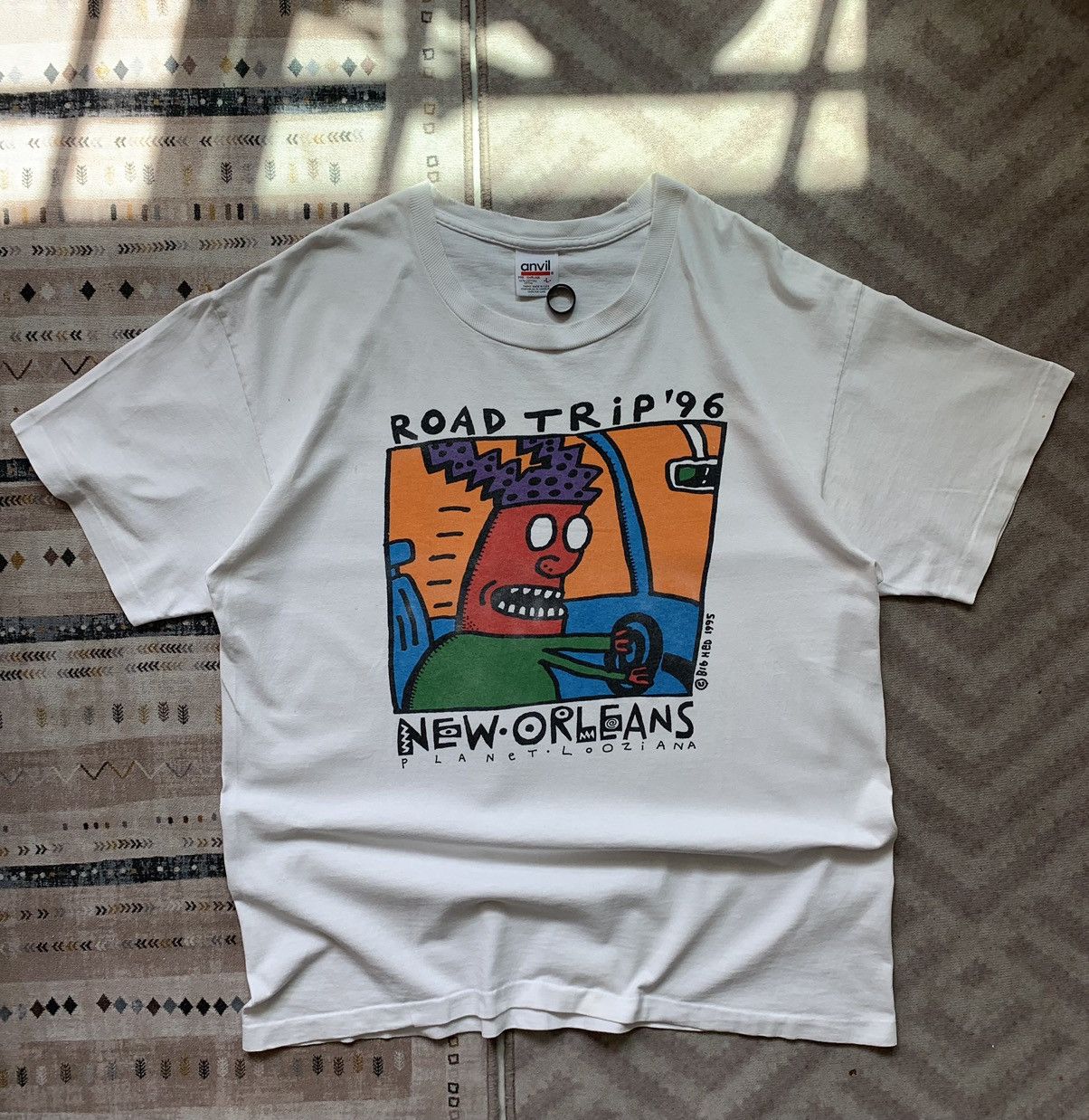 Vintage Vintage 90s Big Hed Road Trip 96 Size US L / EU 52-54 / 3 - 1 Thumbnail
