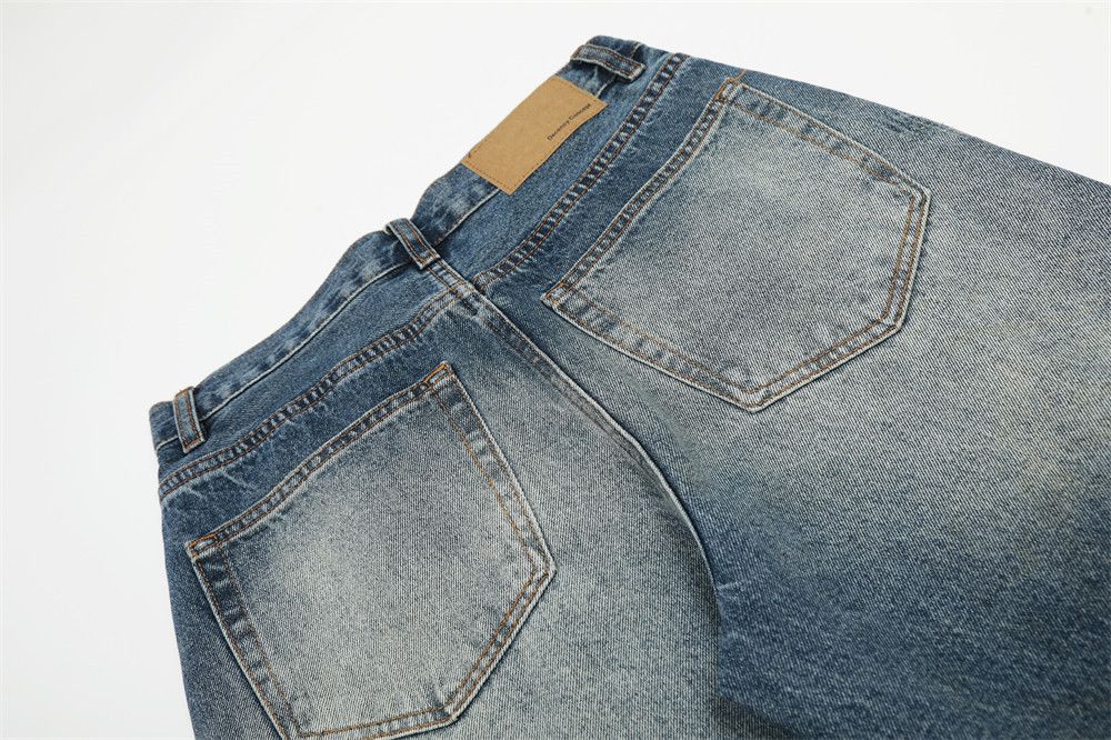 Vintage Men's vintage washed distressed heavy washed jeans Size US 32 / EU 48 - 5 Thumbnail