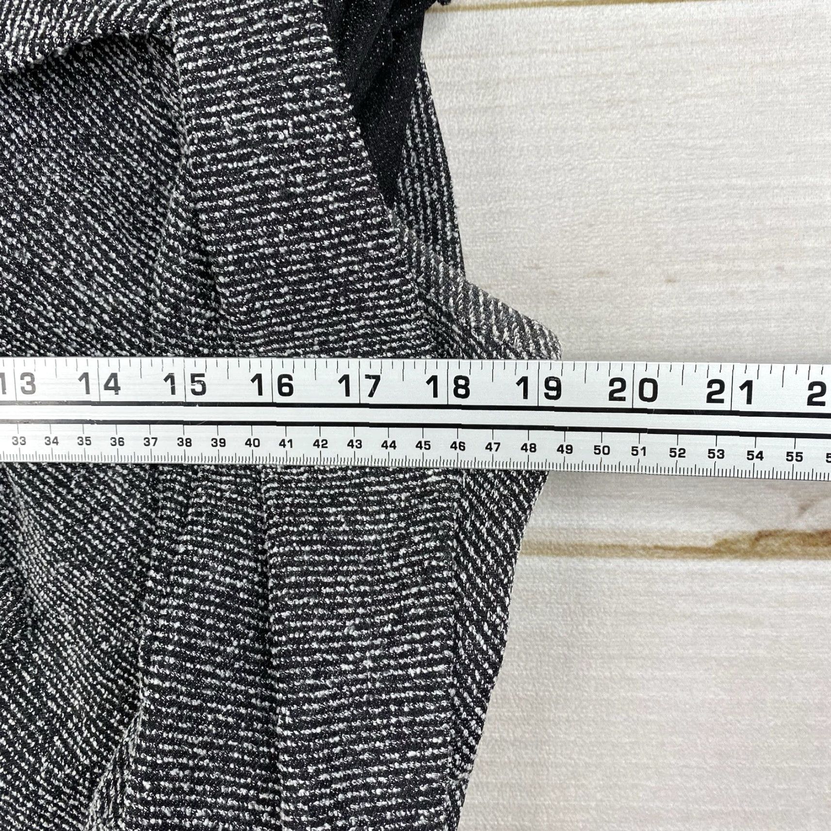 Vintage Fever Cardigan Jacket Women M Black Belted 3/4 Sleeve Tweed Dressy Casual Size M / US 6-8 / IT 42-44 - 5 Thumbnail