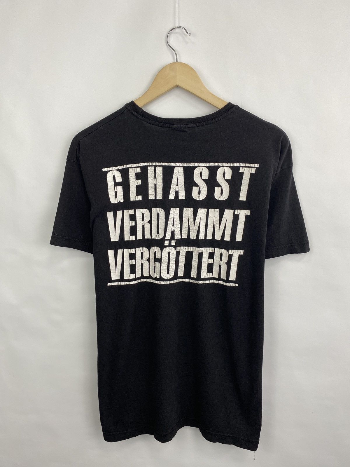 Band Tees 🇩🇪 Vintage 90s Bohse Onkelz Rock Band Tour T-Shirt Retro Rare Size US L / EU 52-54 / 3 - 7 Thumbnail