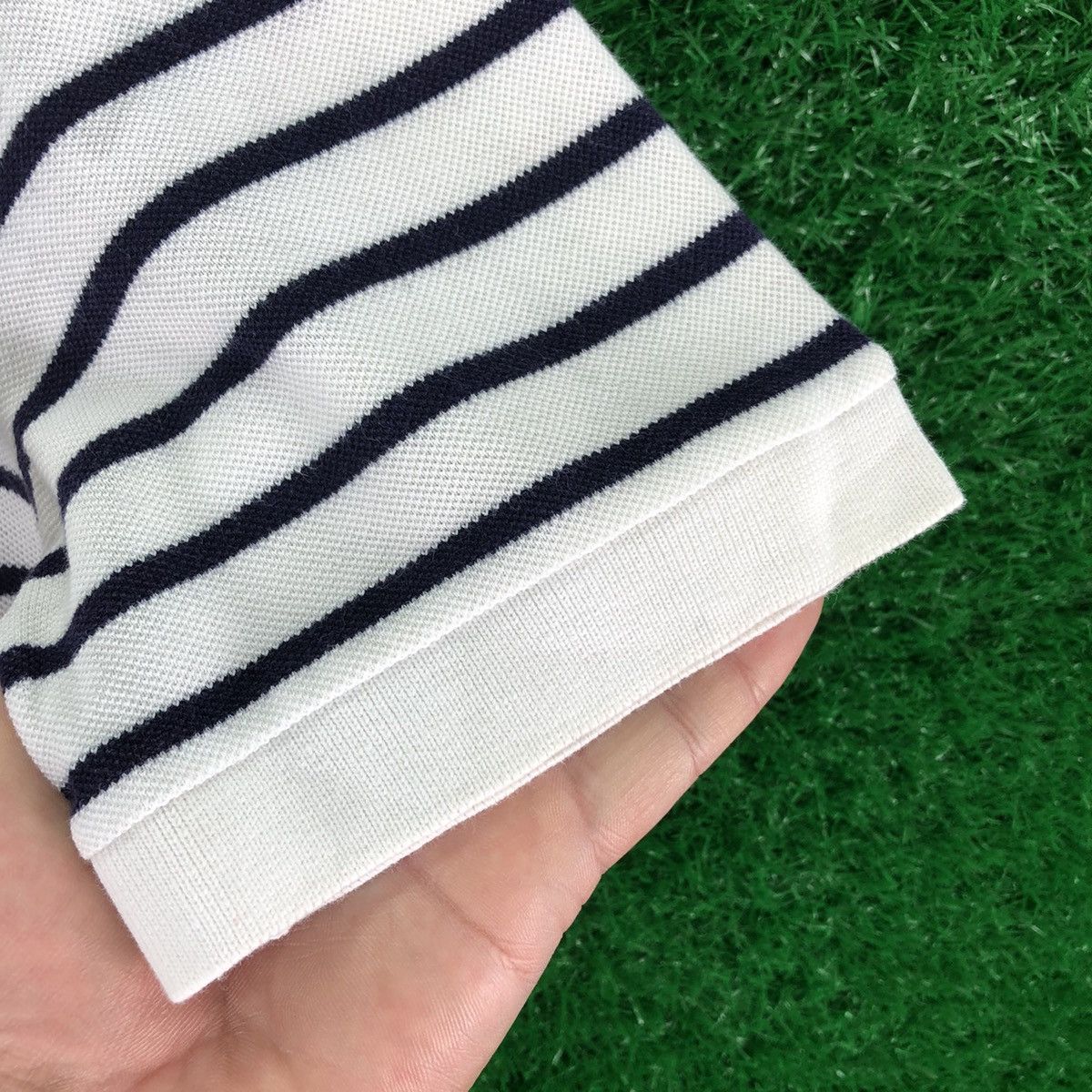 Lacoste Vintage 90's Lacoste Polo Tee Stripes Size US XS / EU 42 / 0 - 18 Thumbnail