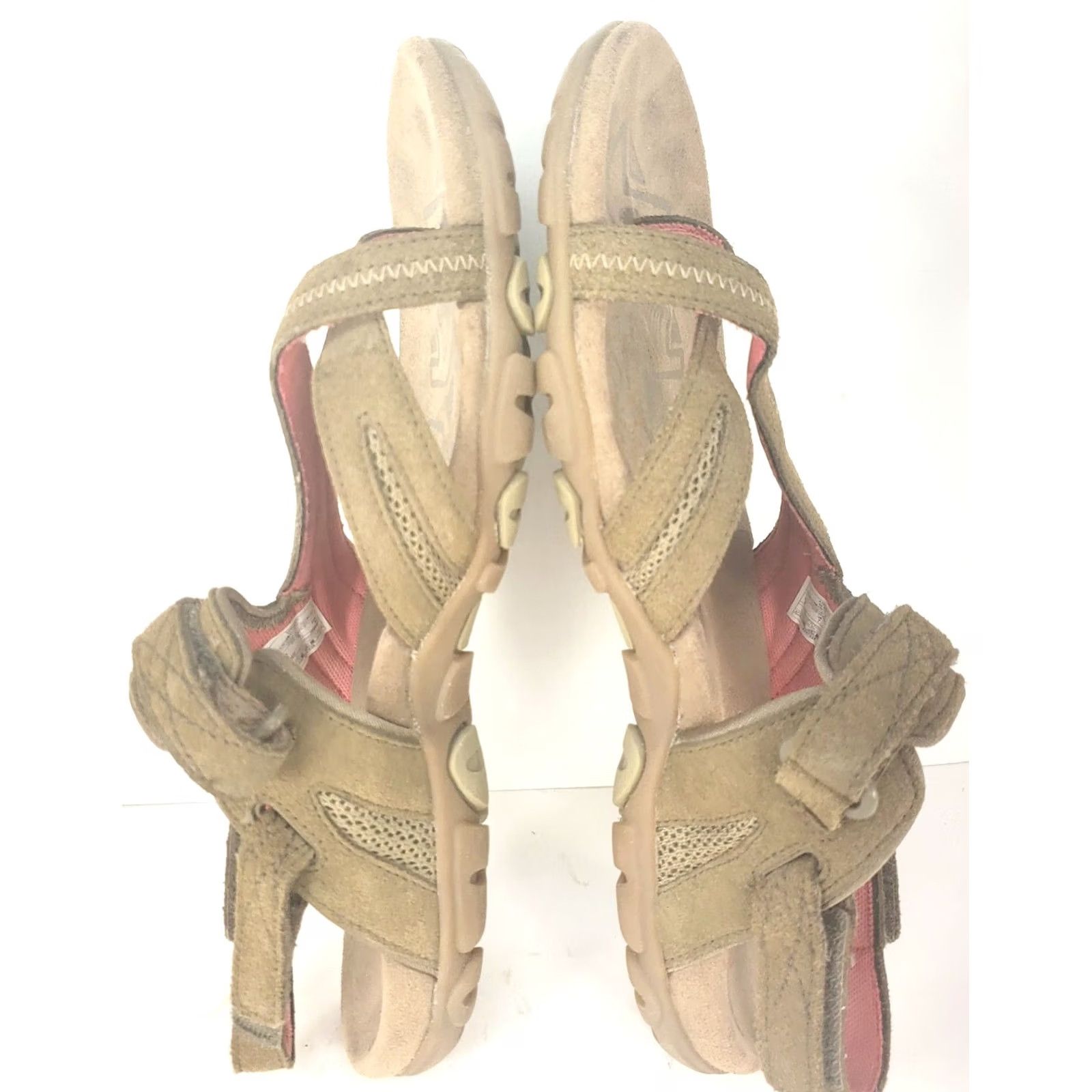 Merrell Merrell Kangaroo Delta Sandspur Suede Sport Sandals Women 9 40 Tan Adjustable Strap Arch Support Cushioned Non-Slip Hiking Shoes Sandals Size US 7 / IT 37 - 7 Thumbnail