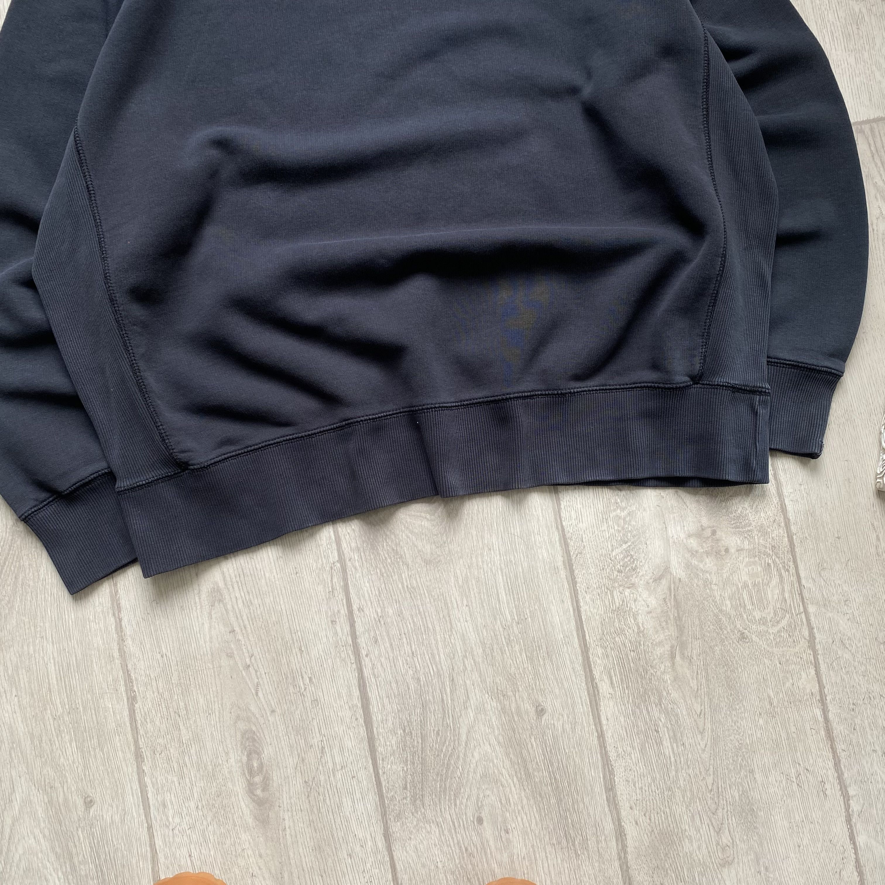 Nike 🩶Vintage 00s Faded Nike Boxy Sweatshirt mini swoosh Y2K Size US XXL / EU 58 / 5 - 3 Thumbnail