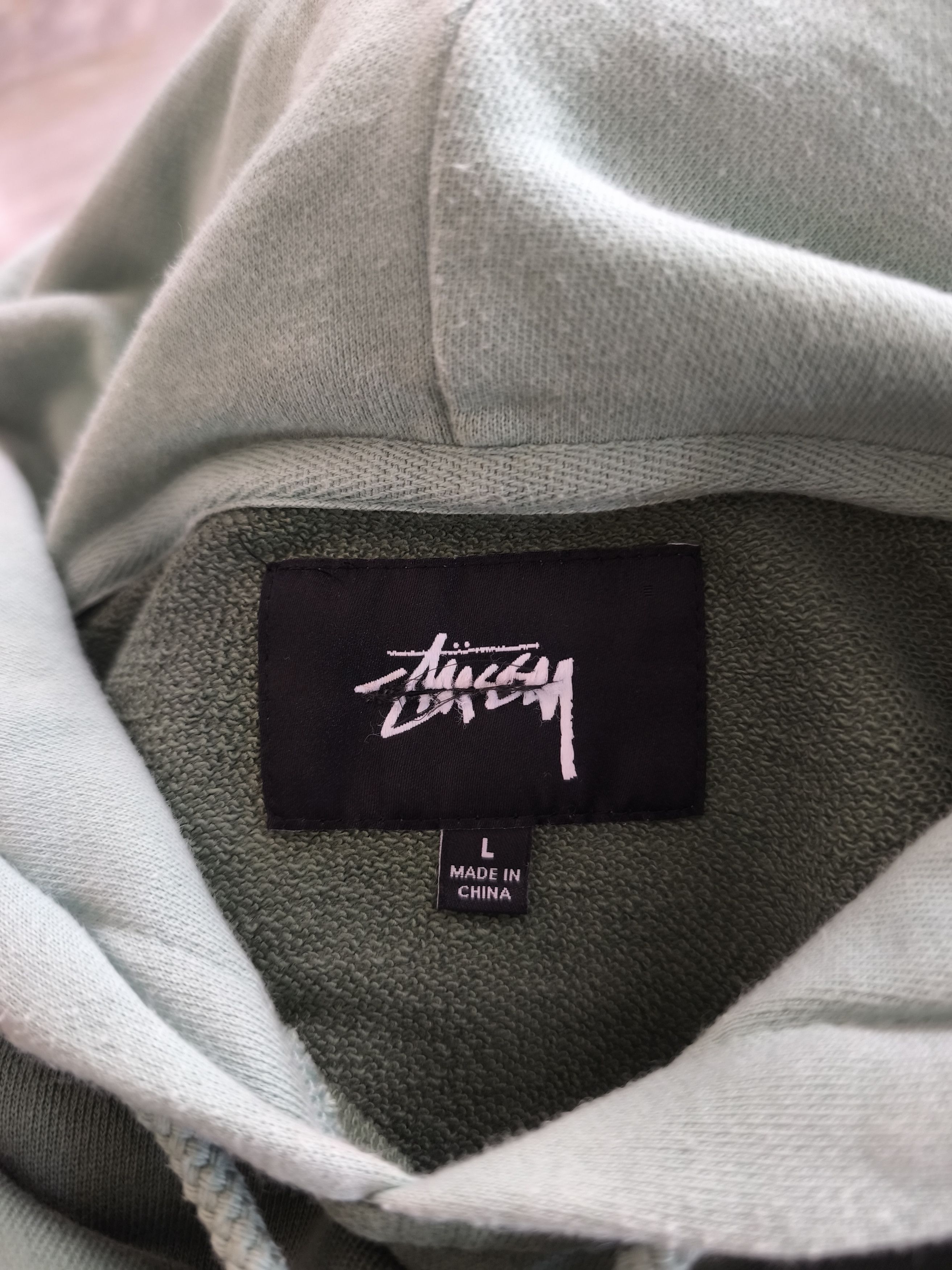Stussy stussy two tone hoodie Size US L / EU 52-54 / 3 - 6 Thumbnail